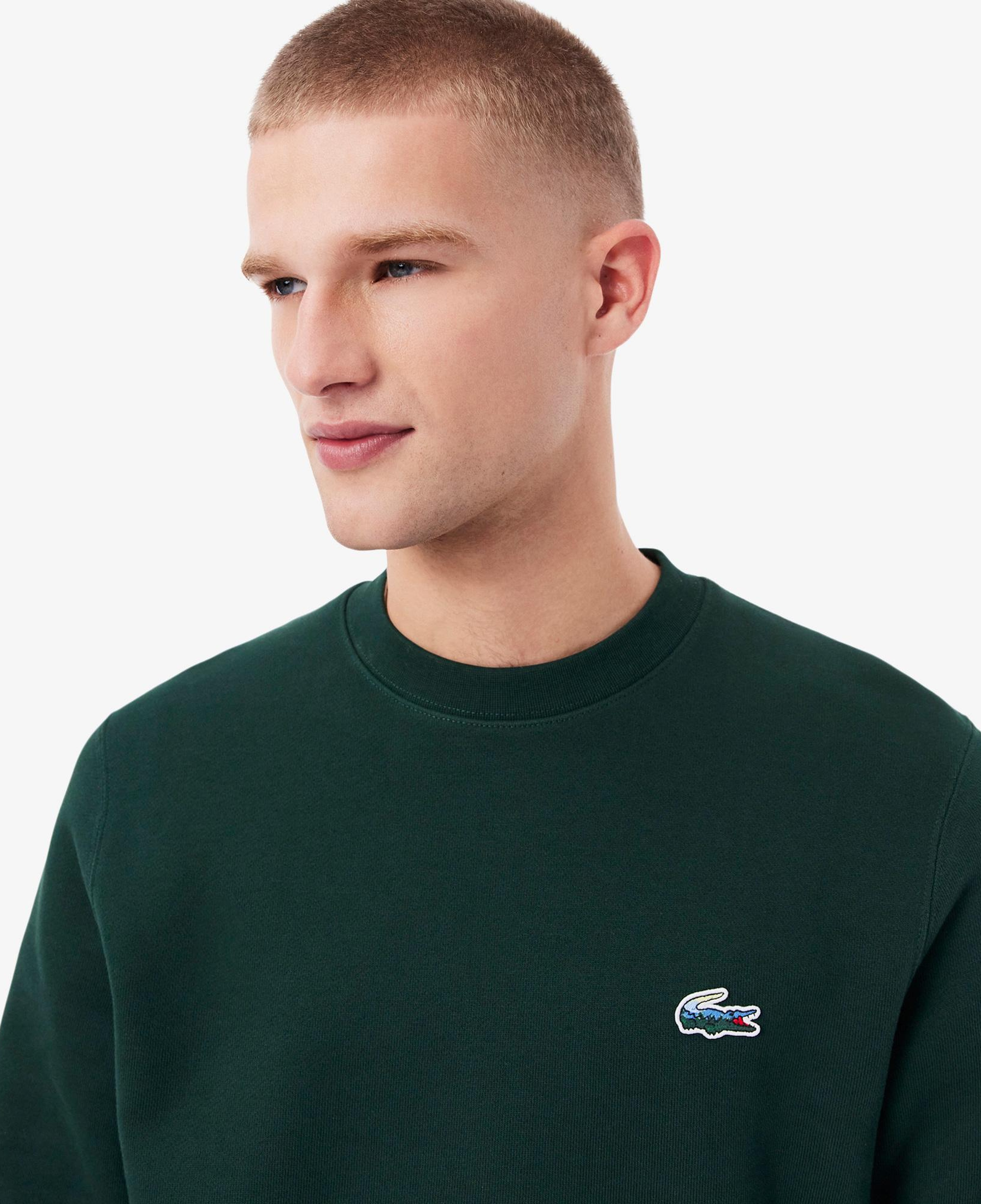 Lacoste Landscape Crocodile Fleece Sweatshirt