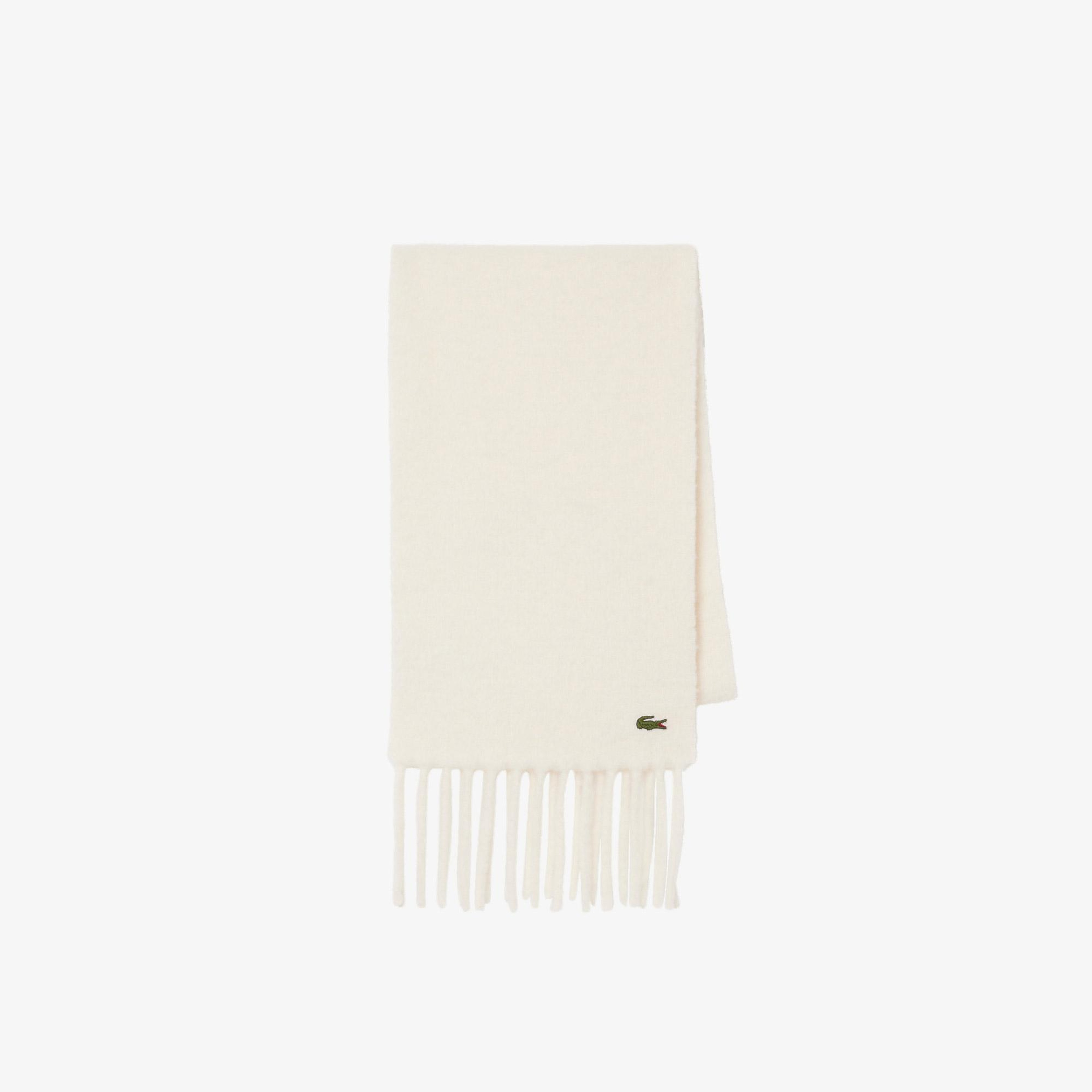 Lacoste Unisex Krem Atkı