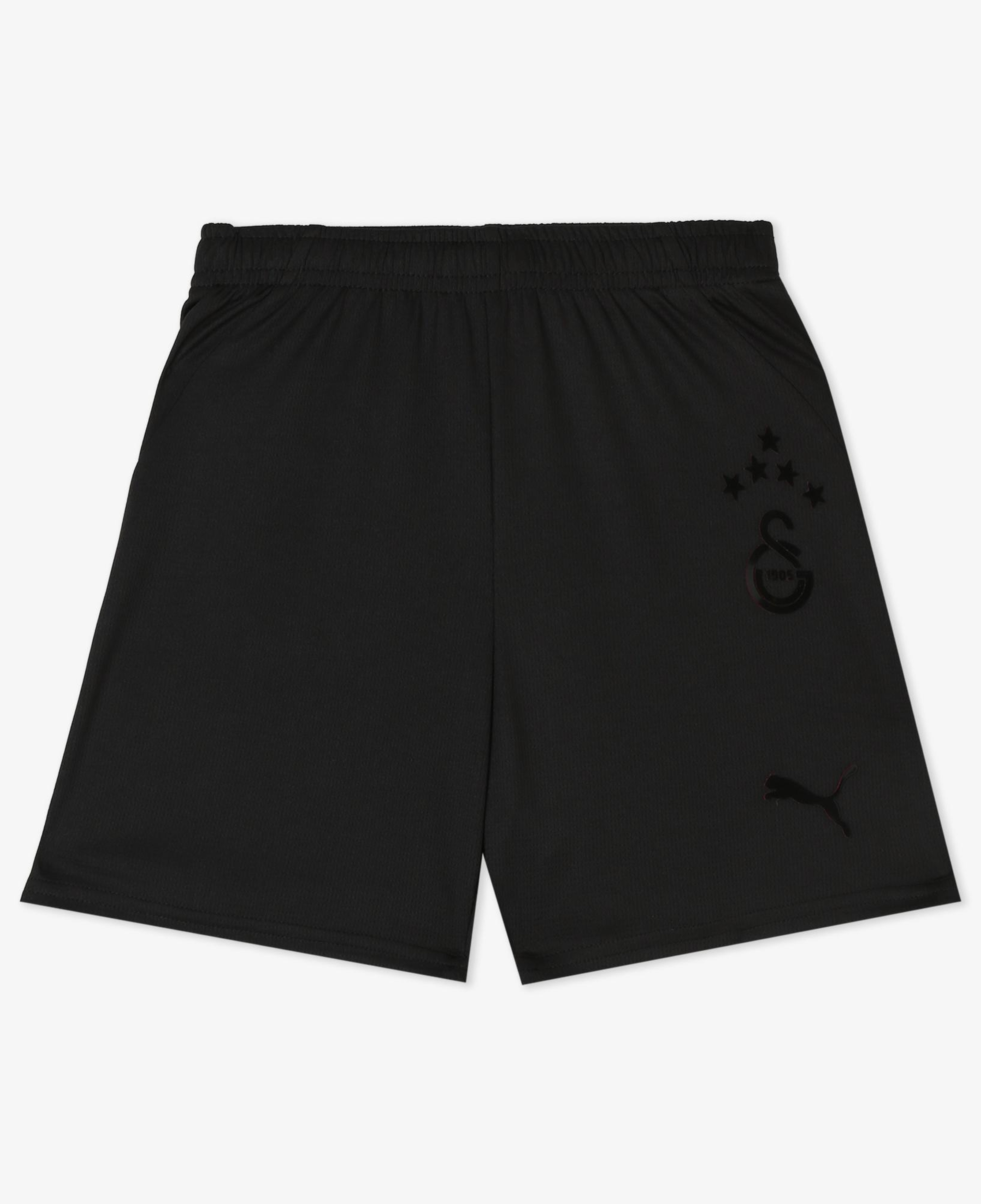Puma Galatasaray 24/25 Çocuk Siyah Futbol Şortu