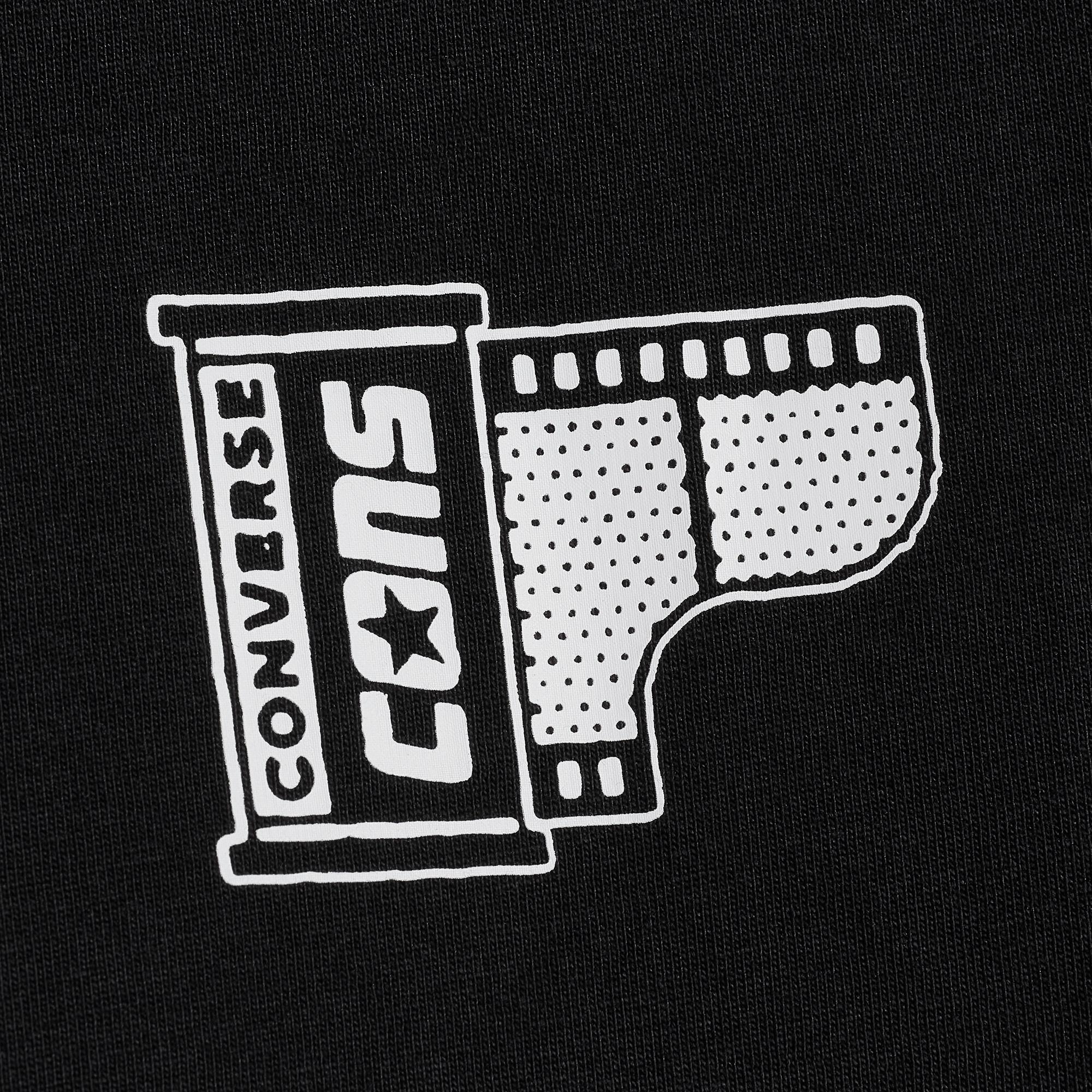 Converse Erkek Siyah T-Shirt