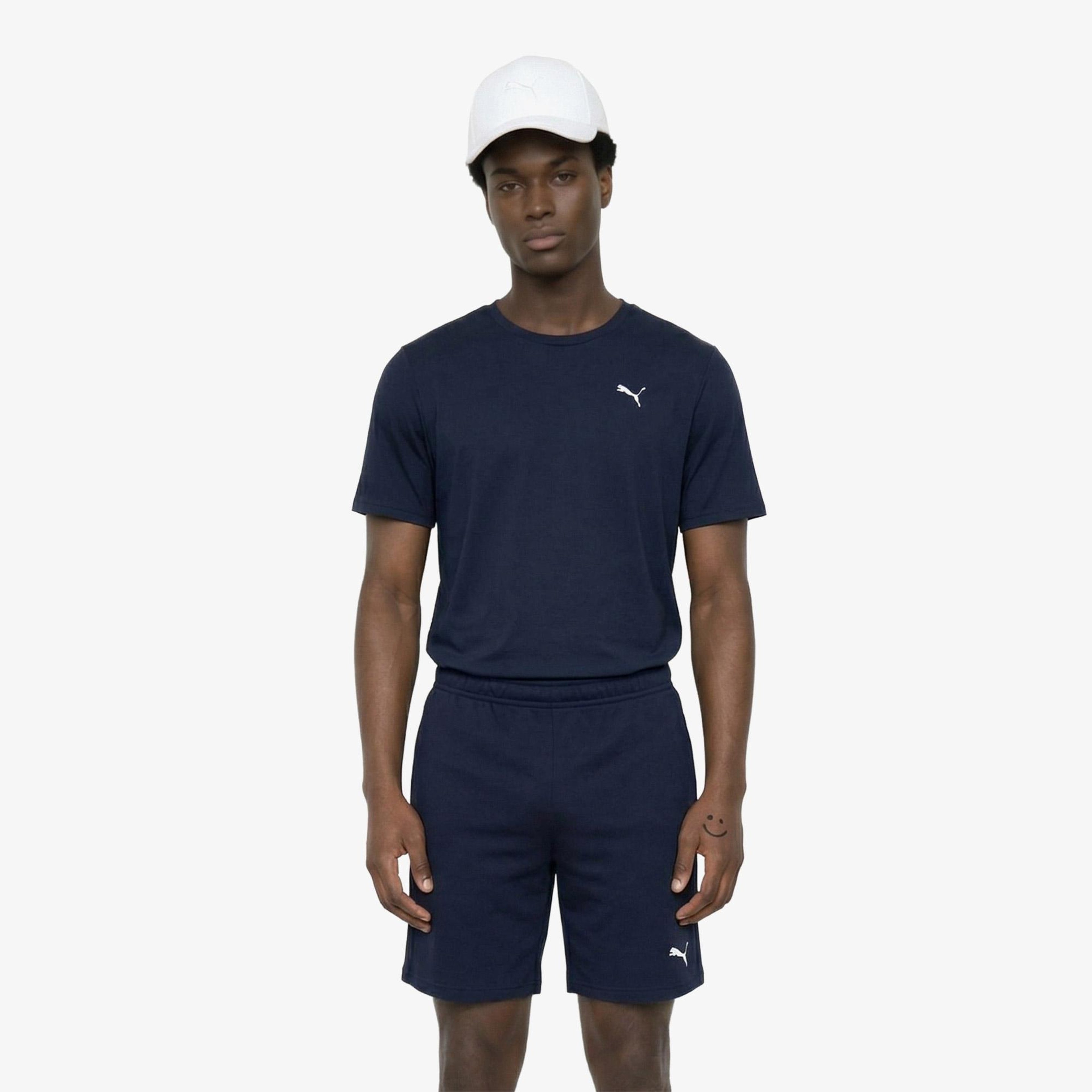 Puma Tad Essentials 8 Knit Erkek Lacivert Antrenman Şortu
