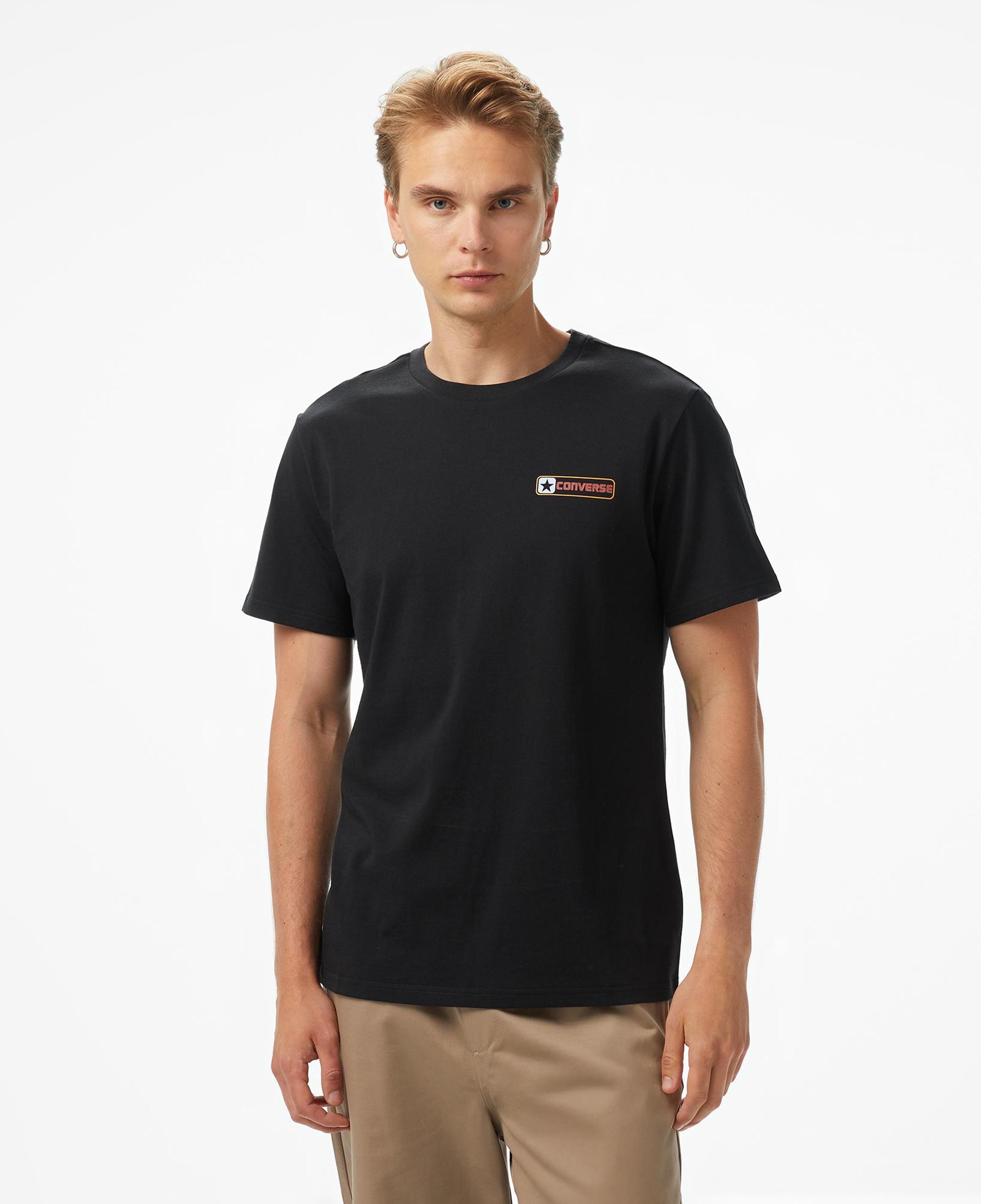Converse Erkek Siyah T-Shirt
