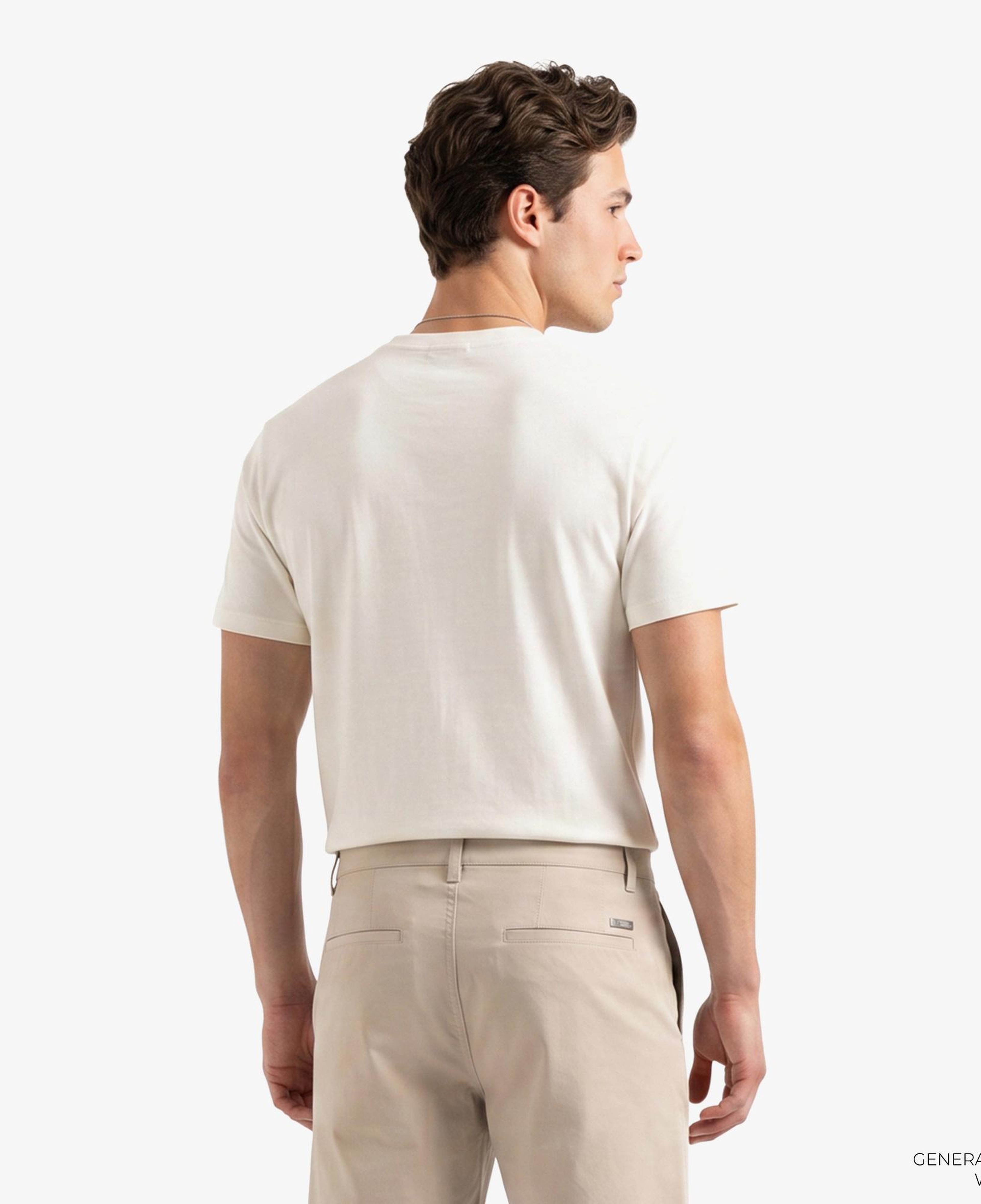 Armani Exchange Erkek Krem Rengi T-Shirt
