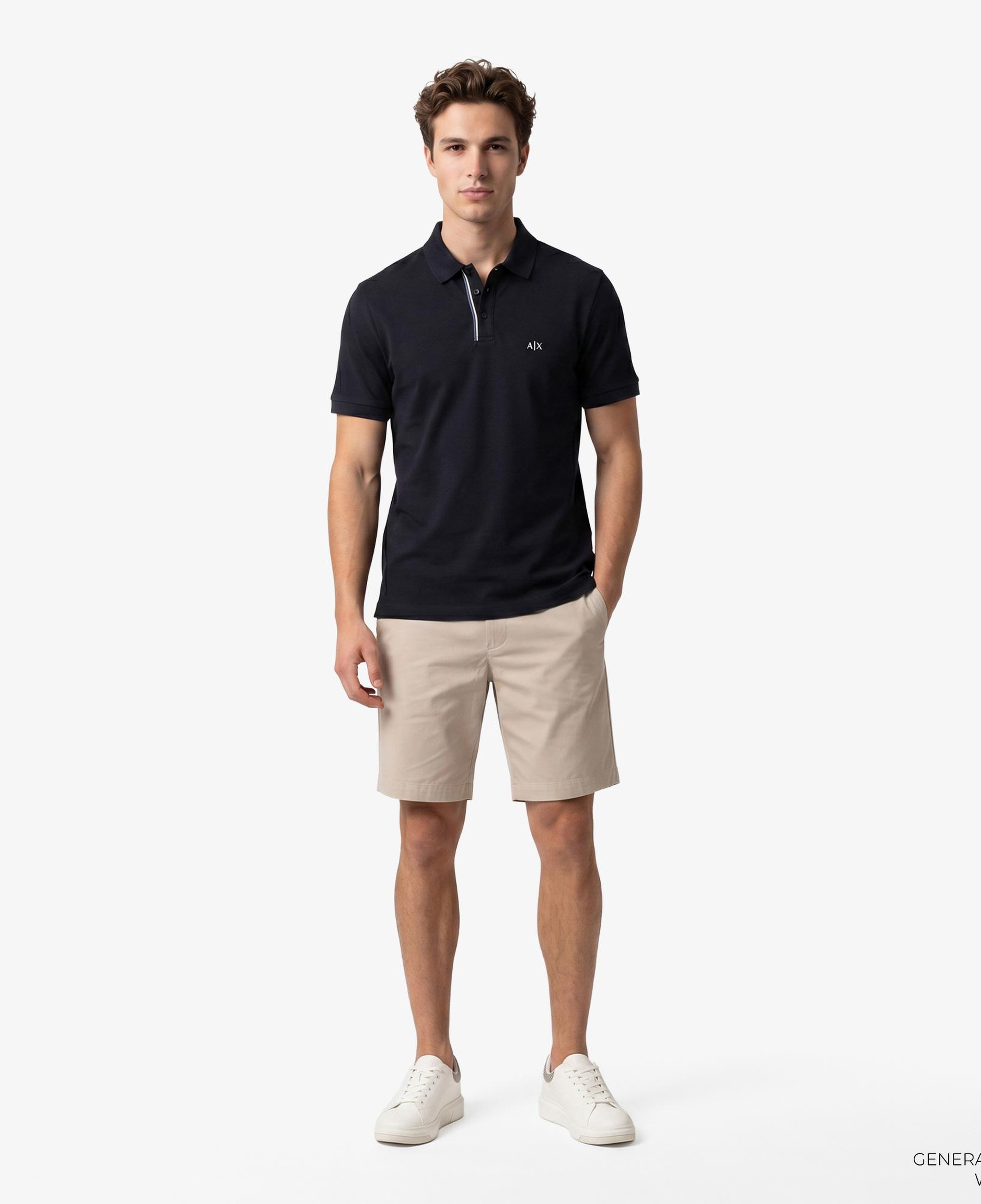 Armani Exchange Erkek Lacivert Polo