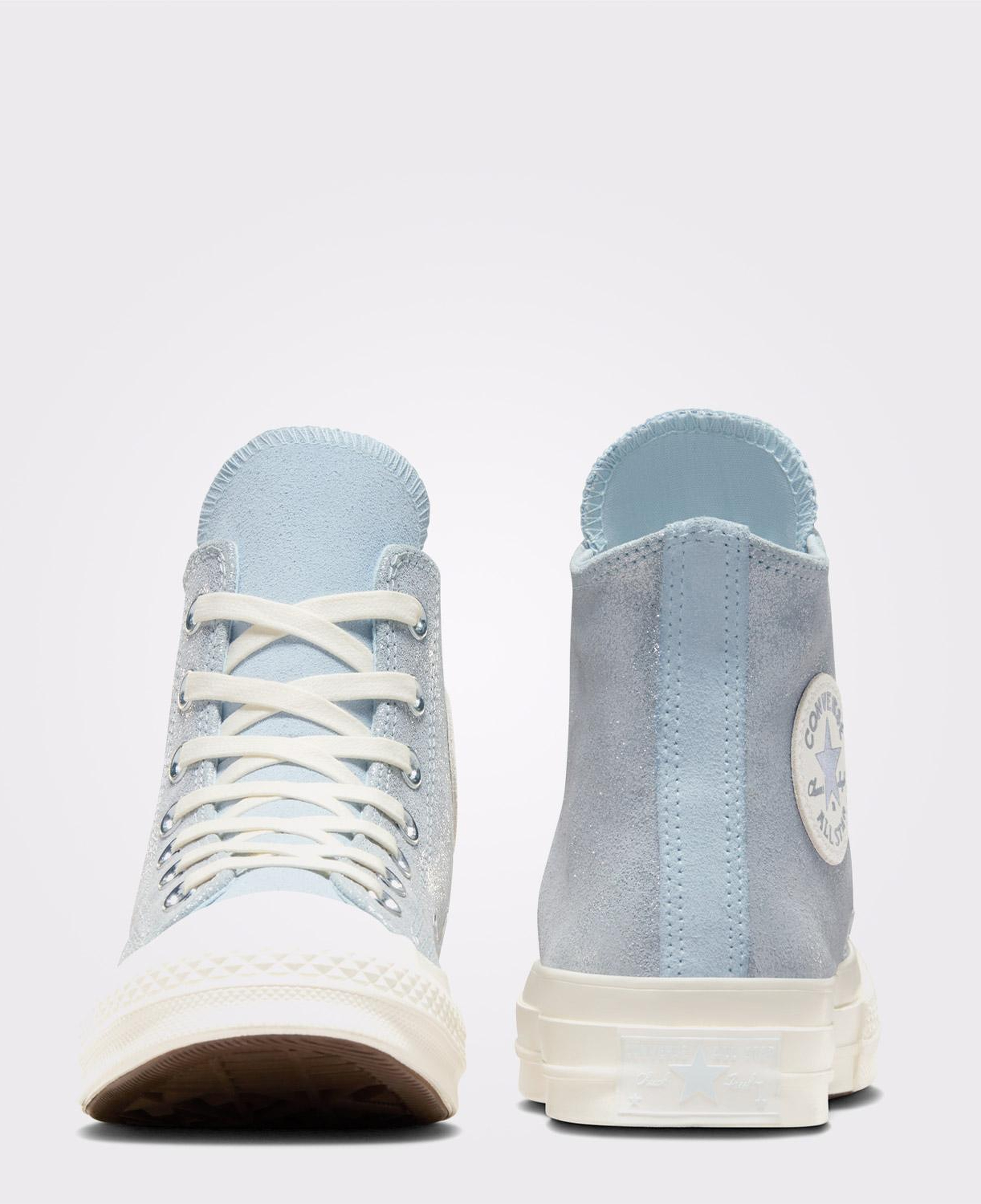 Converse Chuck 70 Suede Shimmer Unisex Mavi Süet Sneaker