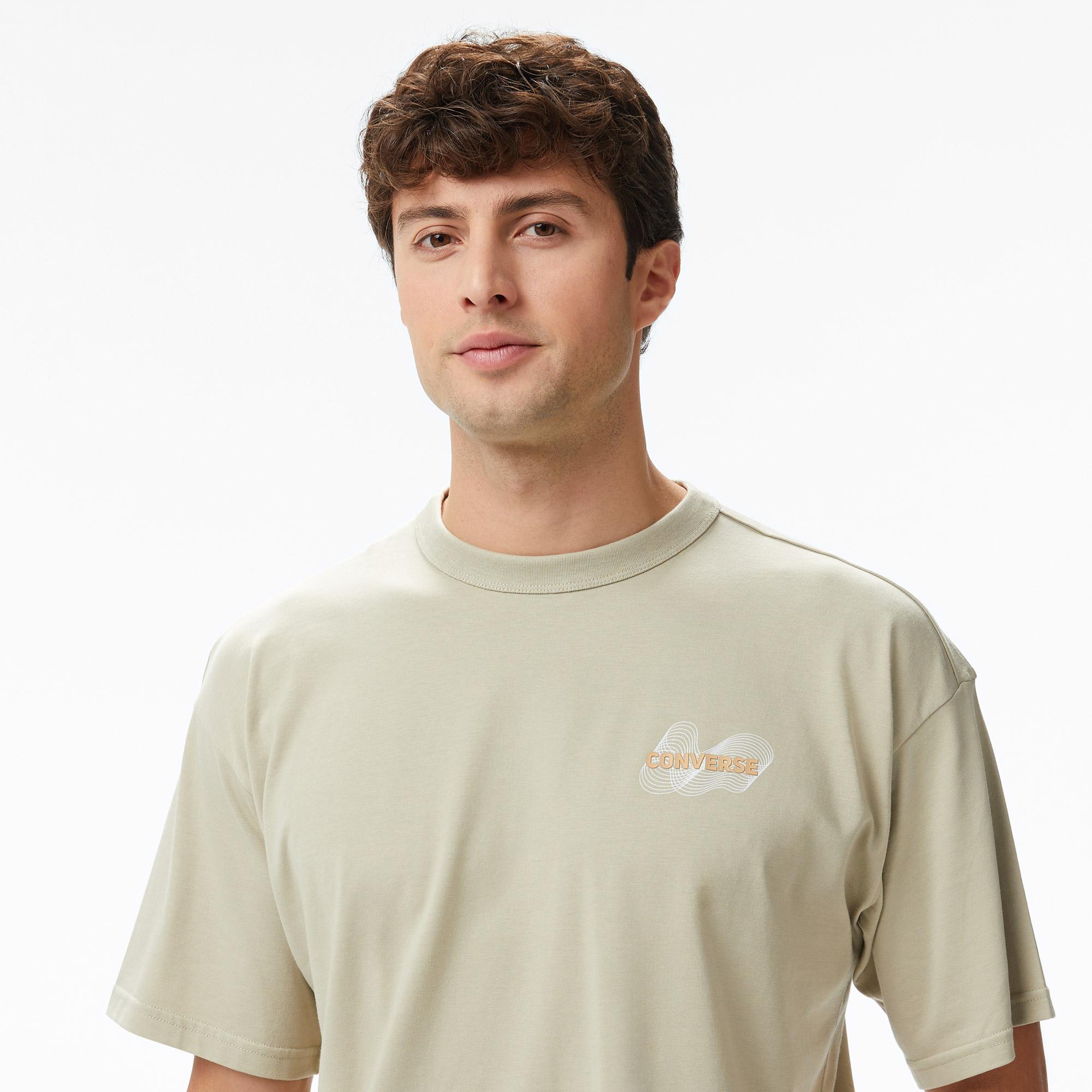 Converse Active Cooling Erkek Haki T-Shirt