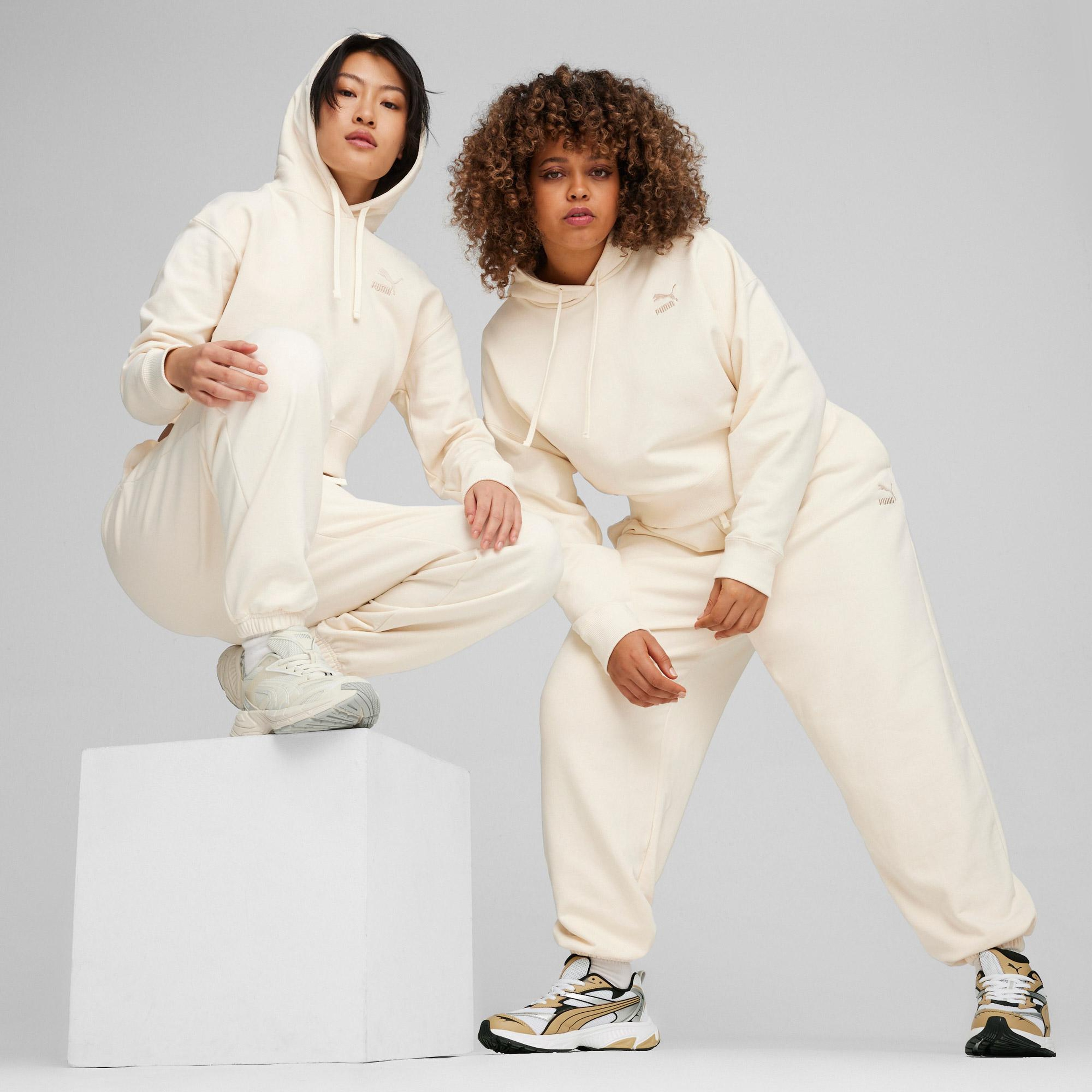 Puma Better Classic Kadın Bej Günlük Sweatshirt