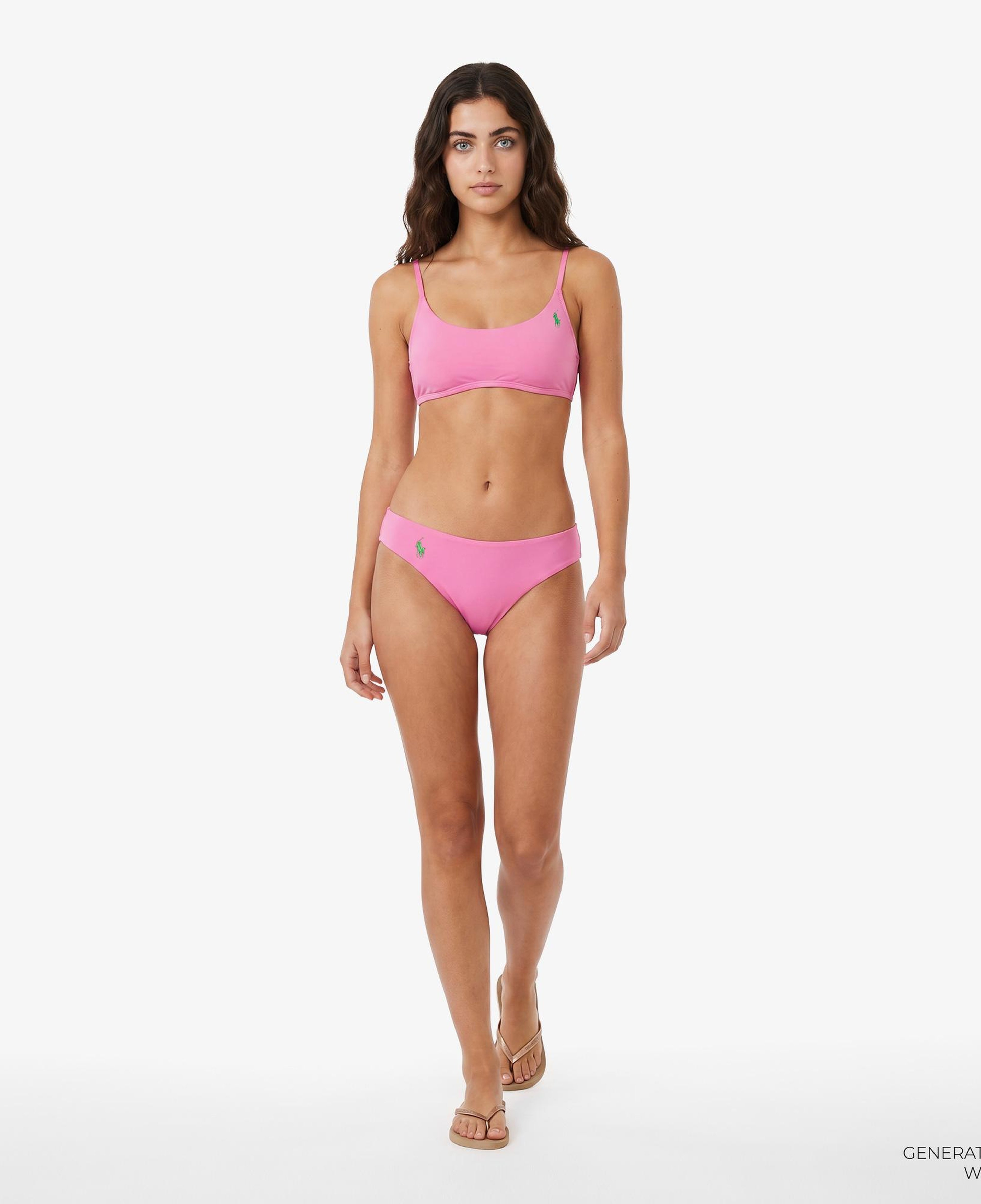 Polo Ralph Lauren Modern High Leg Kadın Pembe Bikini Altı