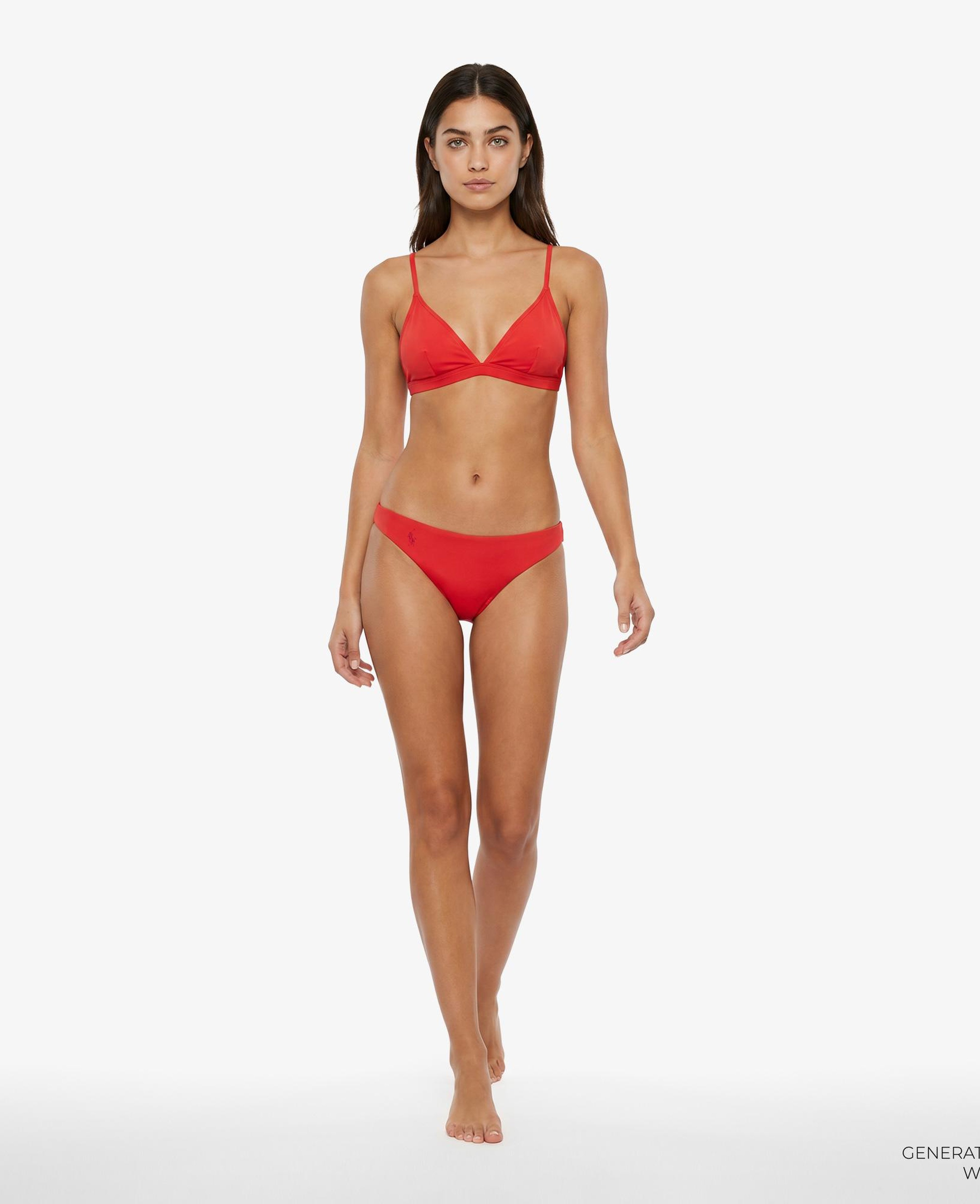 Polo Ralph Lauren Minimal Kadın Kırmızı Bikini Altı