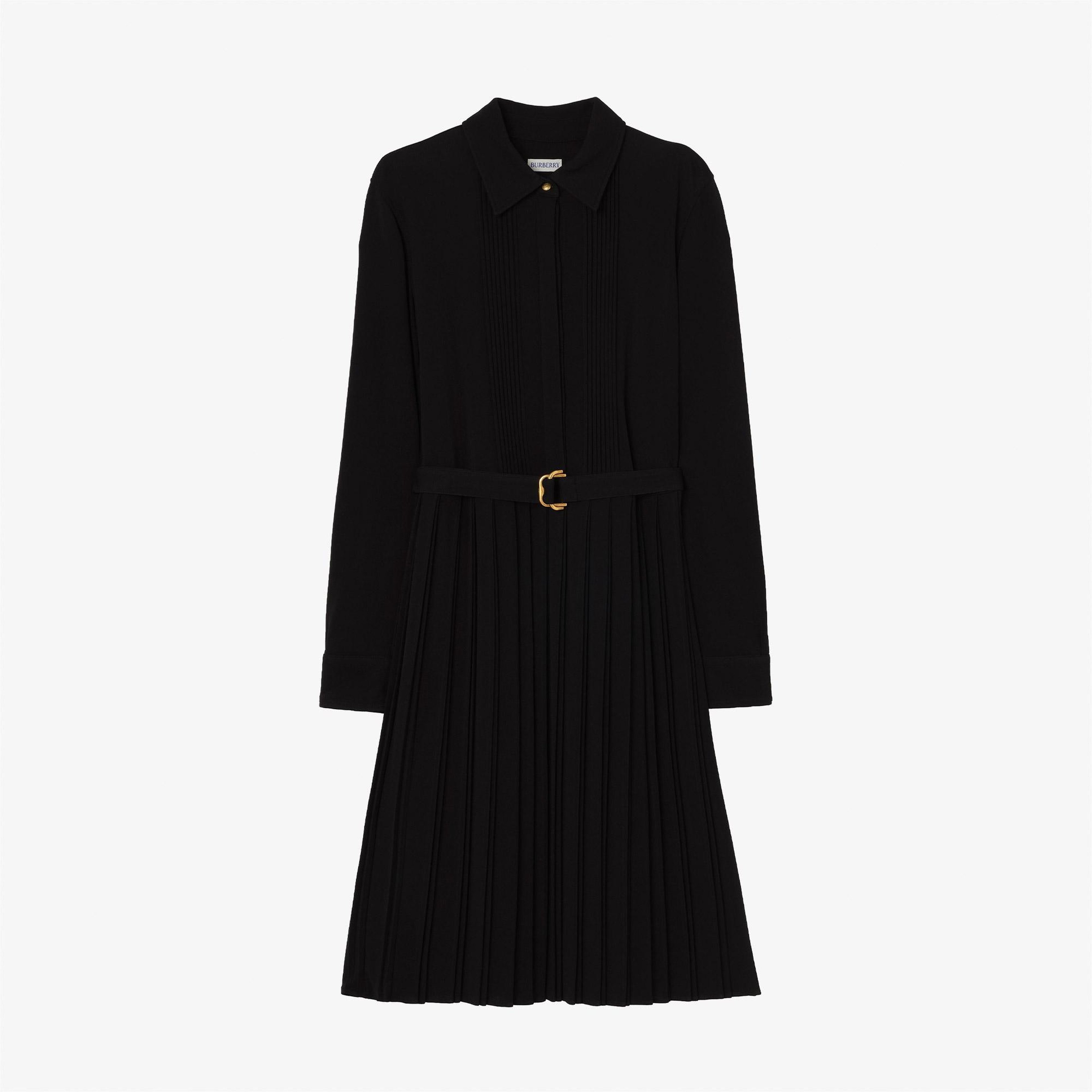 Burberry Cecilia Kadın Siyah Elbise