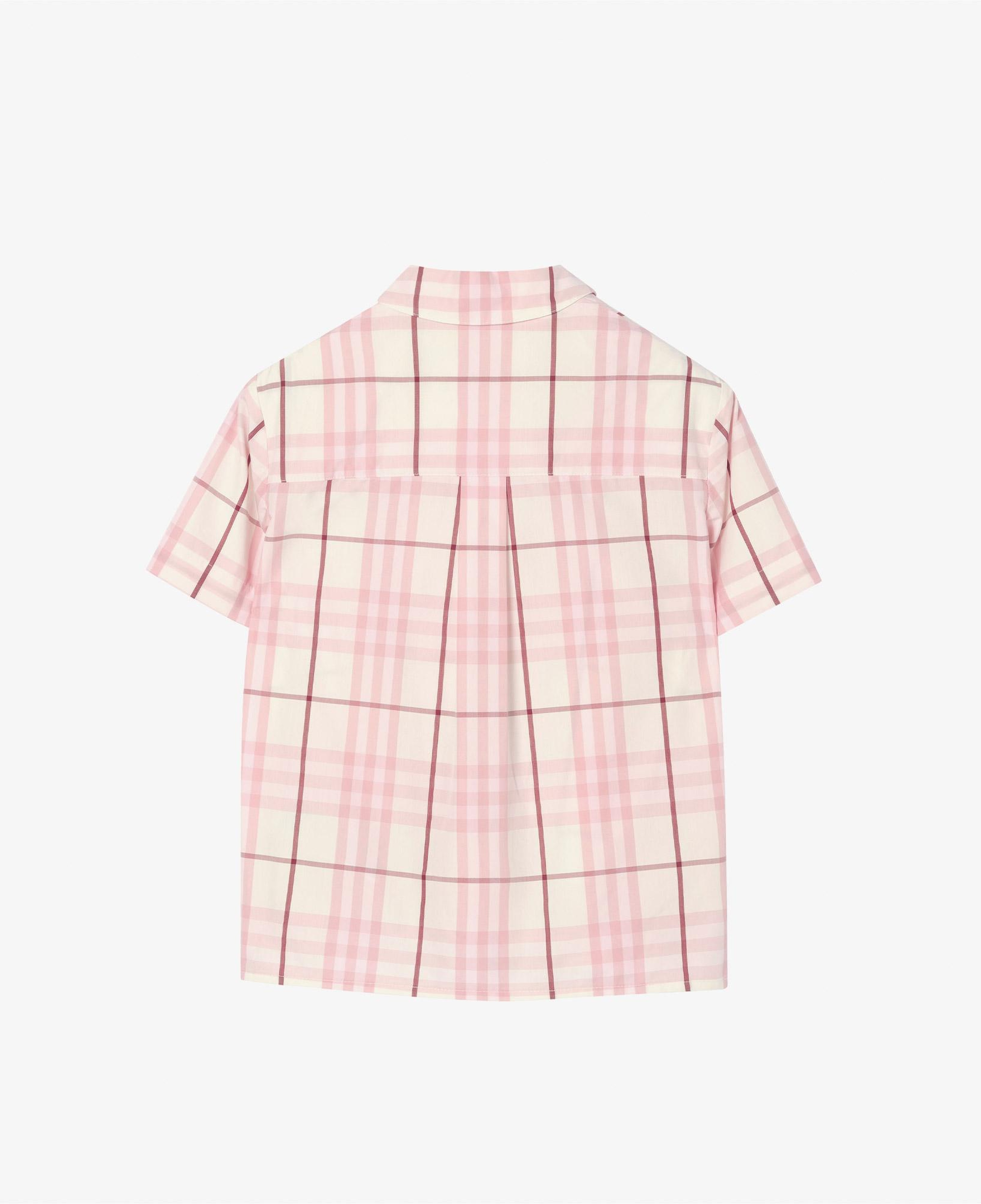 Burberry Check Sybil Çocuk Pembe Gömlek
