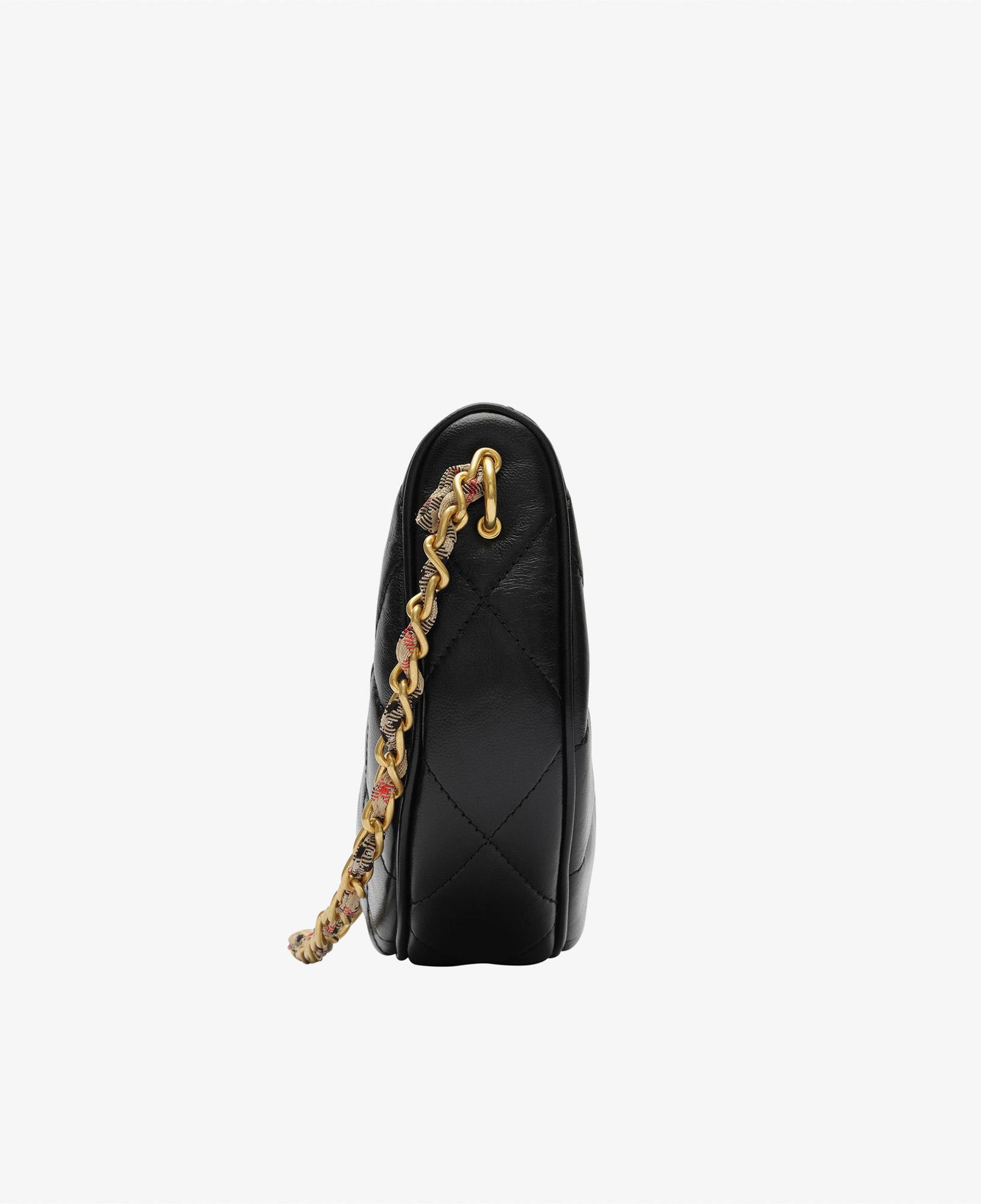 Burberry Horseshoe Chain Kadın Siyah Omuz Çantası