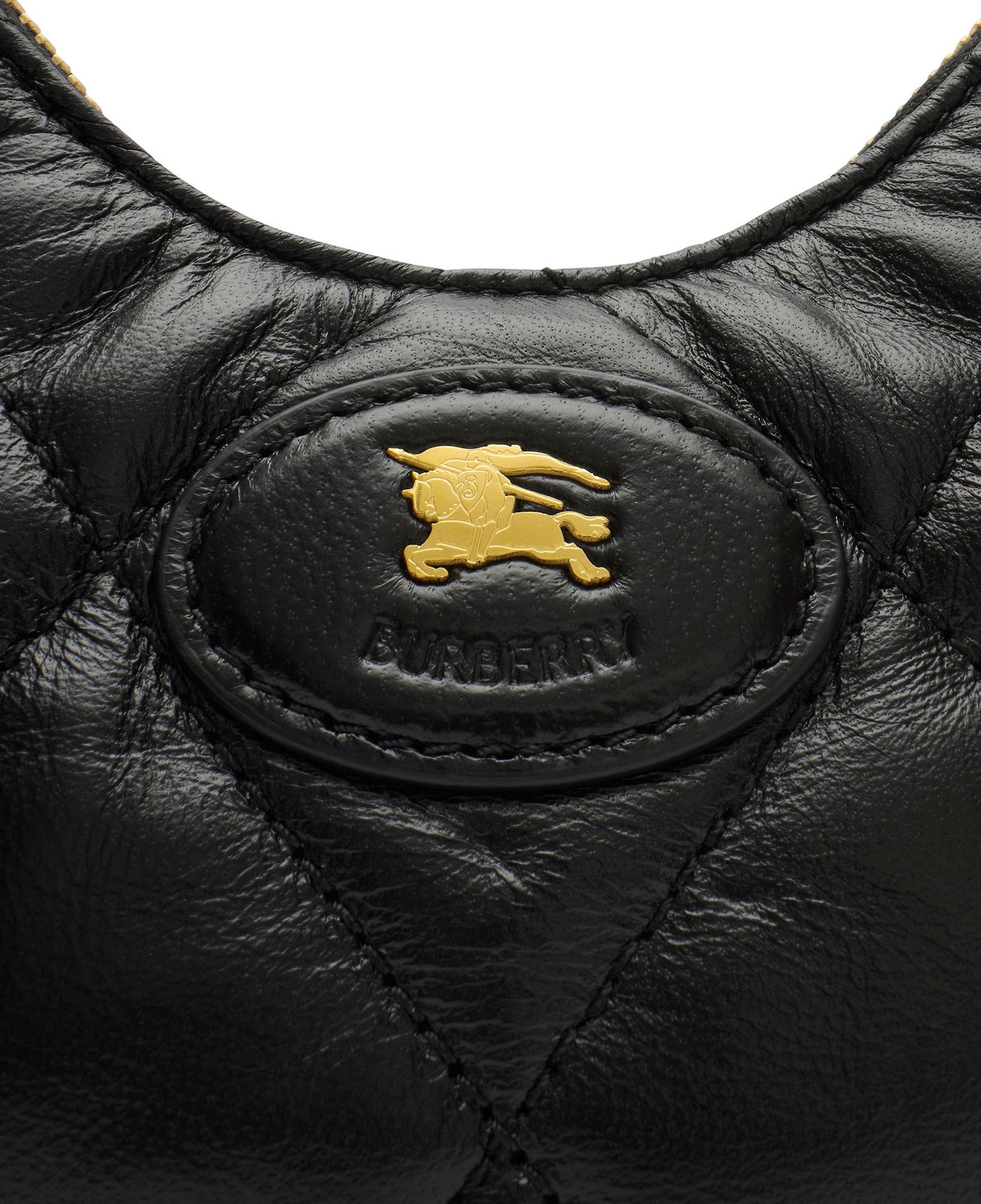 Burberry Horseshoe Chain Kadın Siyah Omuz Çantası