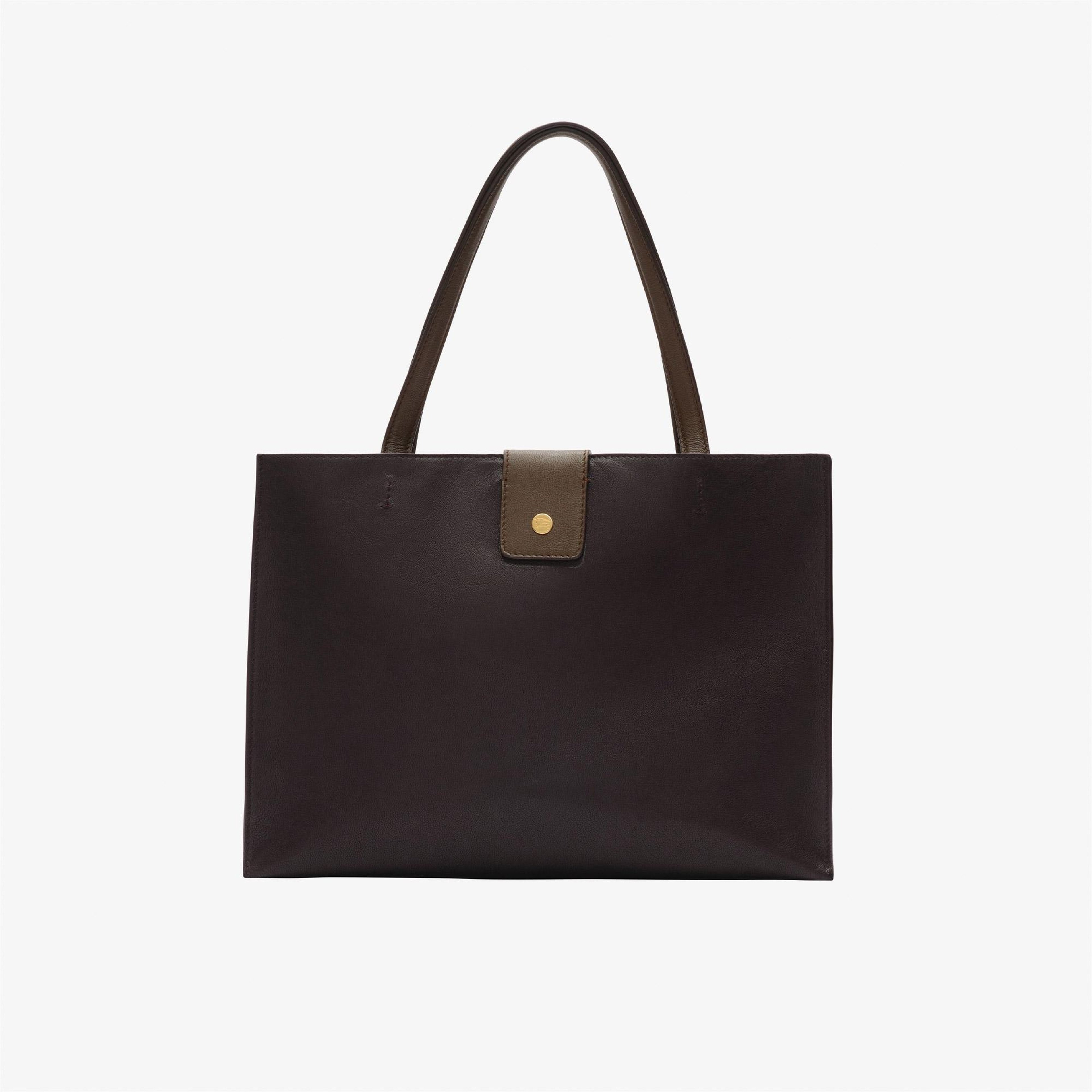 Burberry Rider Tote Kadın Beyaz Omuz Çantası