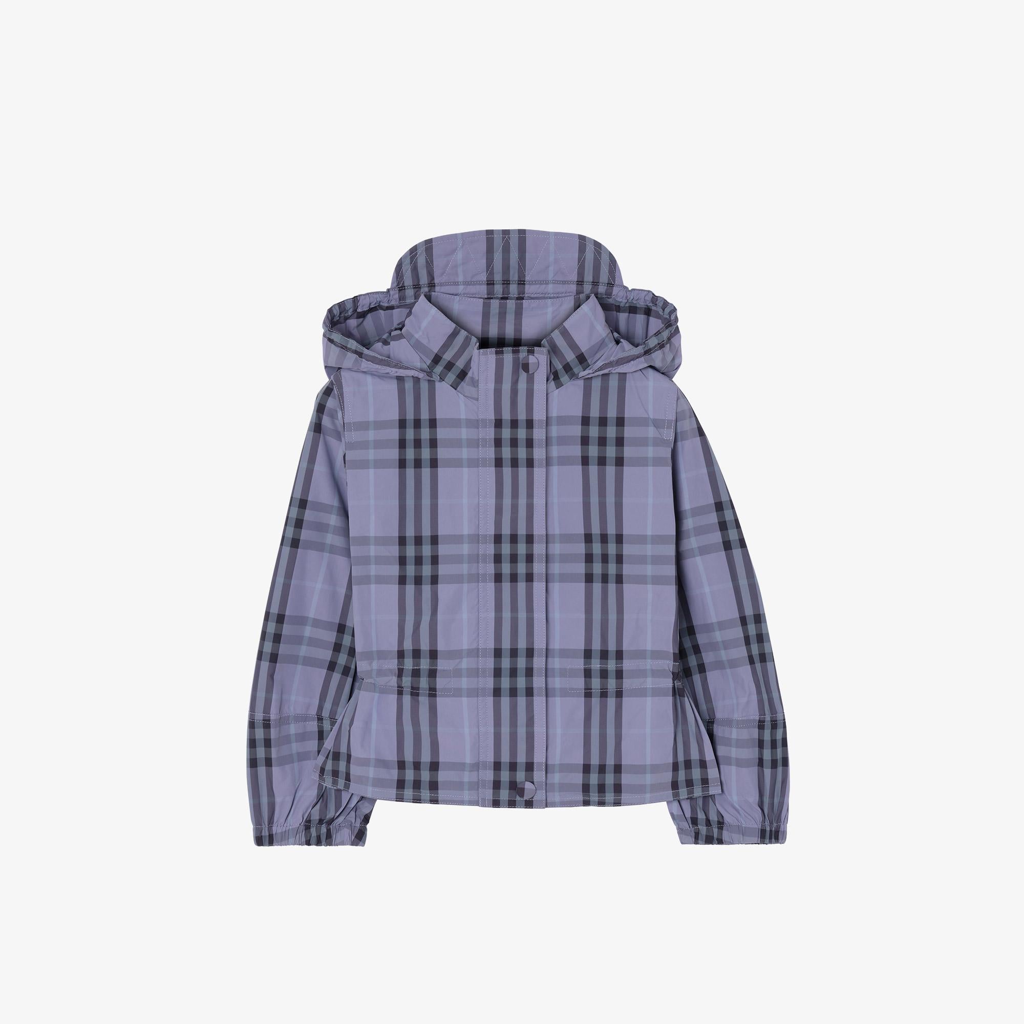 Burberry Celeste Çocuk Mor Mont