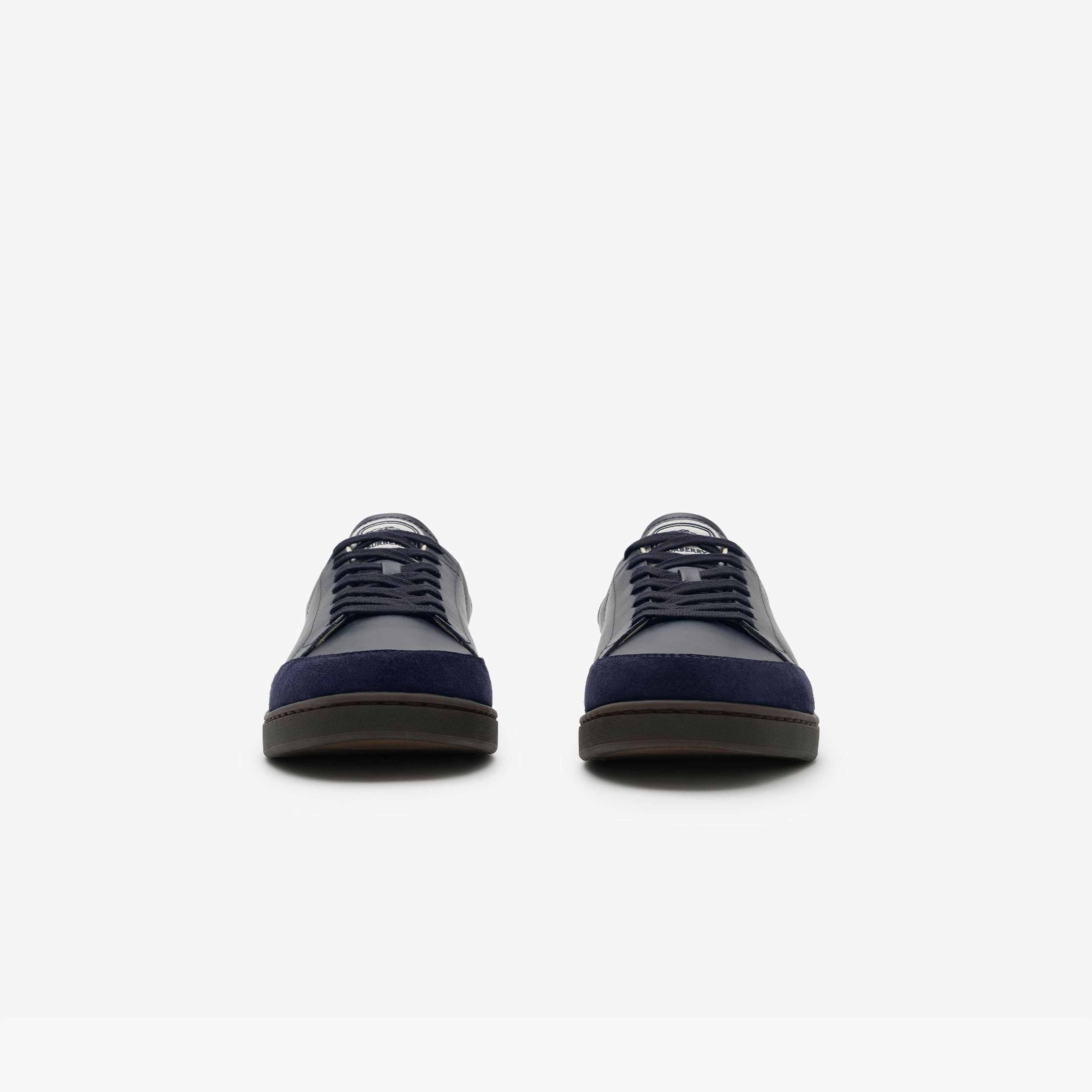 Burberry Set Erkek Lacivert Sneaker