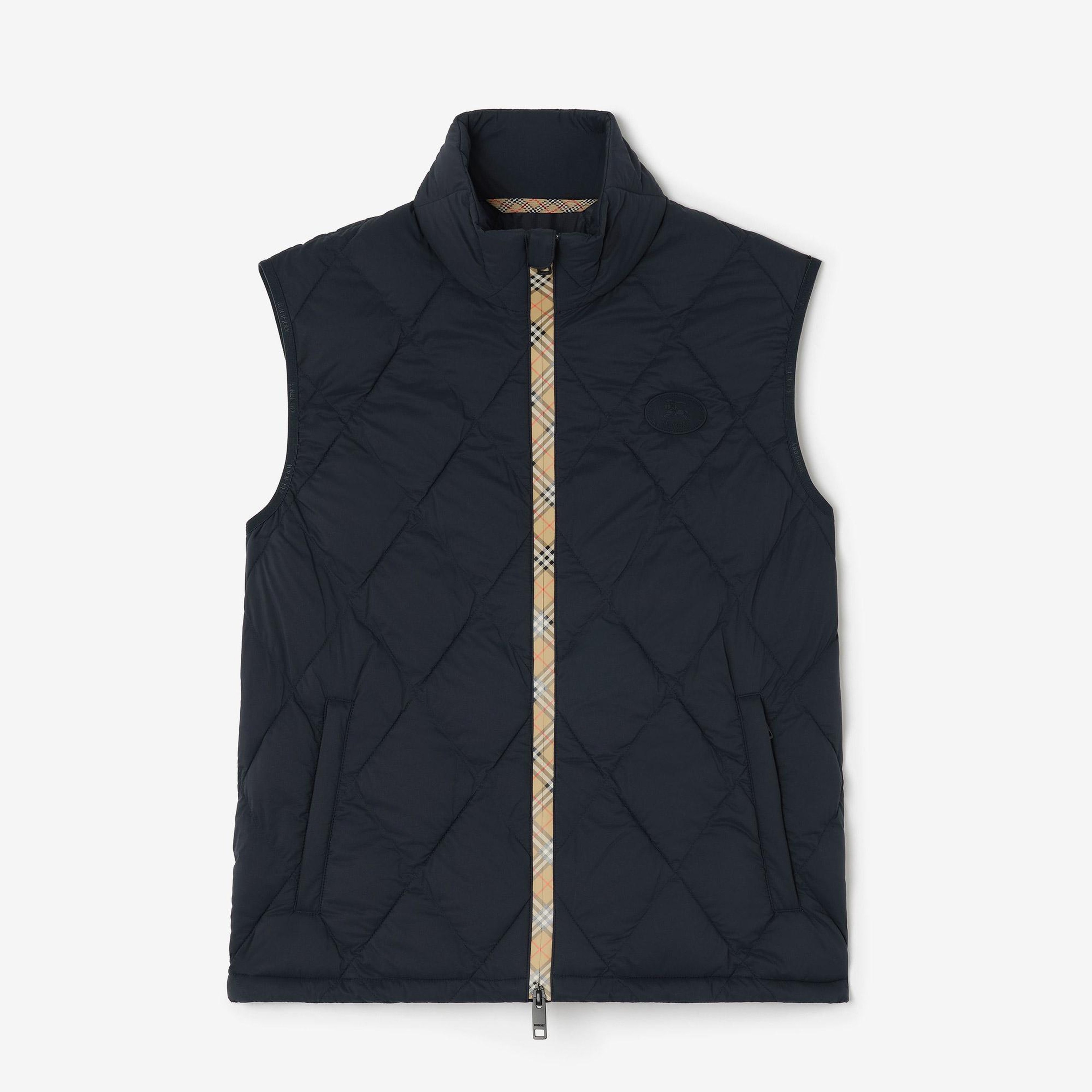 Burberry Acresford Erkek Lacivert Mont