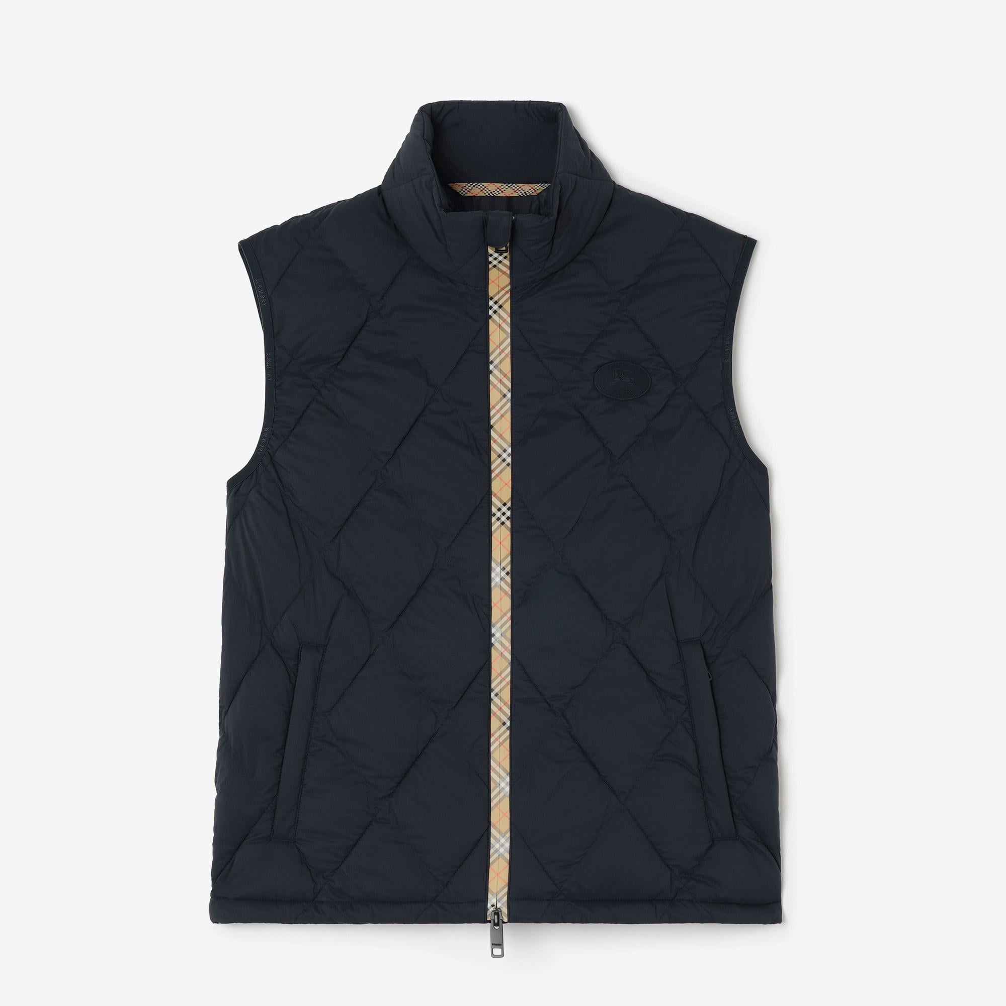 Burberry Acresford Erkek Lacivert Mont