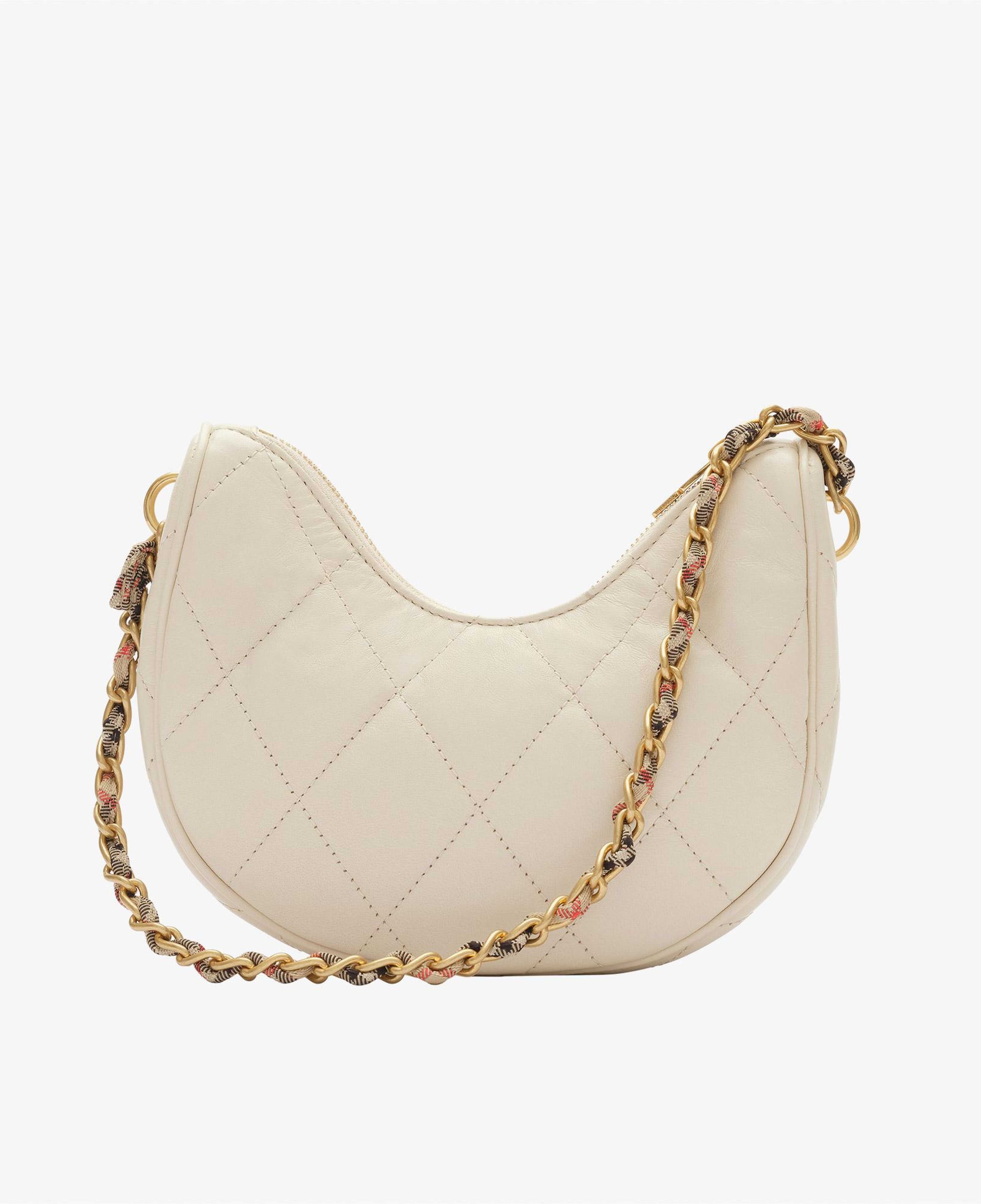 Burberry Horseshoe Chain Bag Kadın Beyaz Omuz Çantası