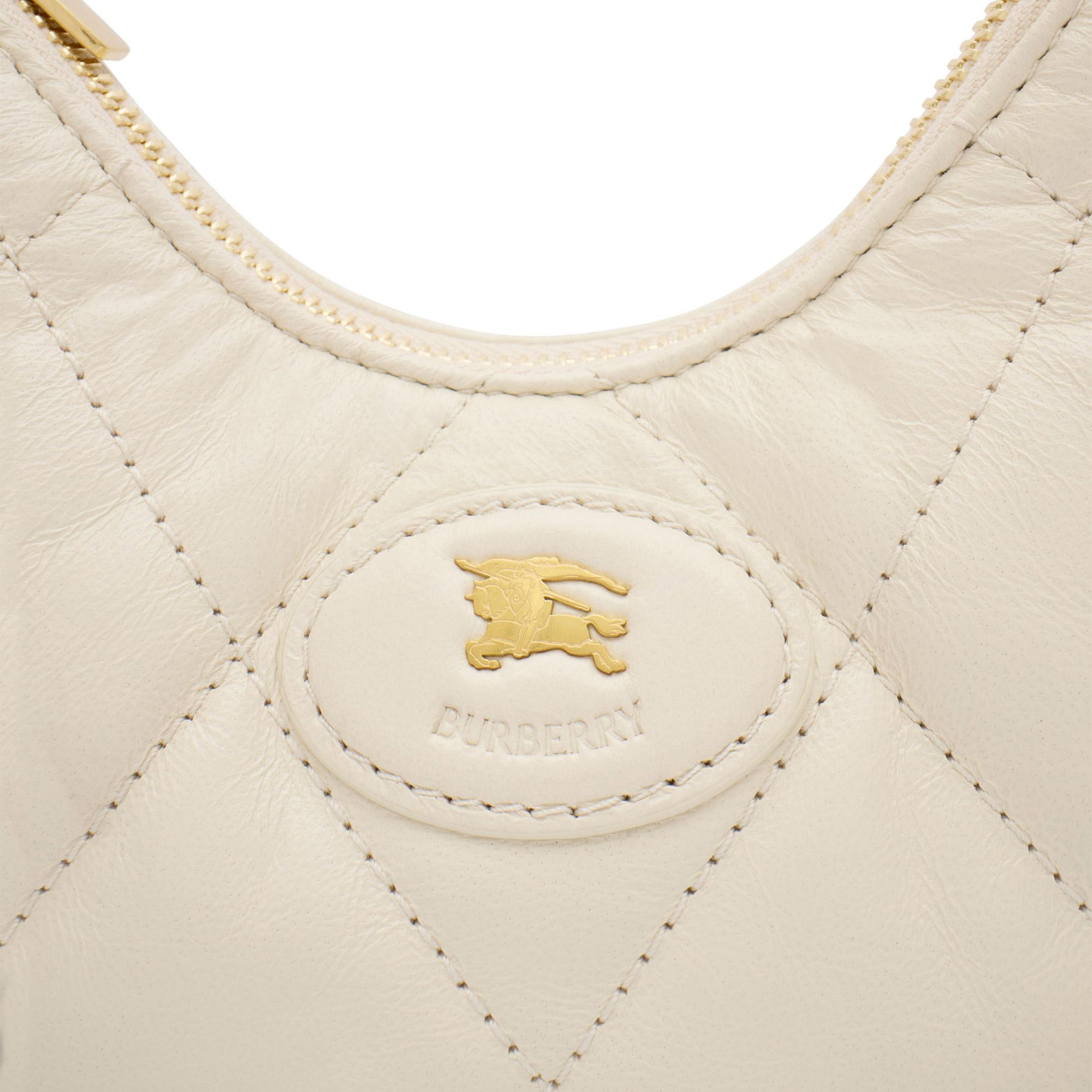 Burberry Horseshoe Chain Bag Kadın Beyaz Omuz Çantası