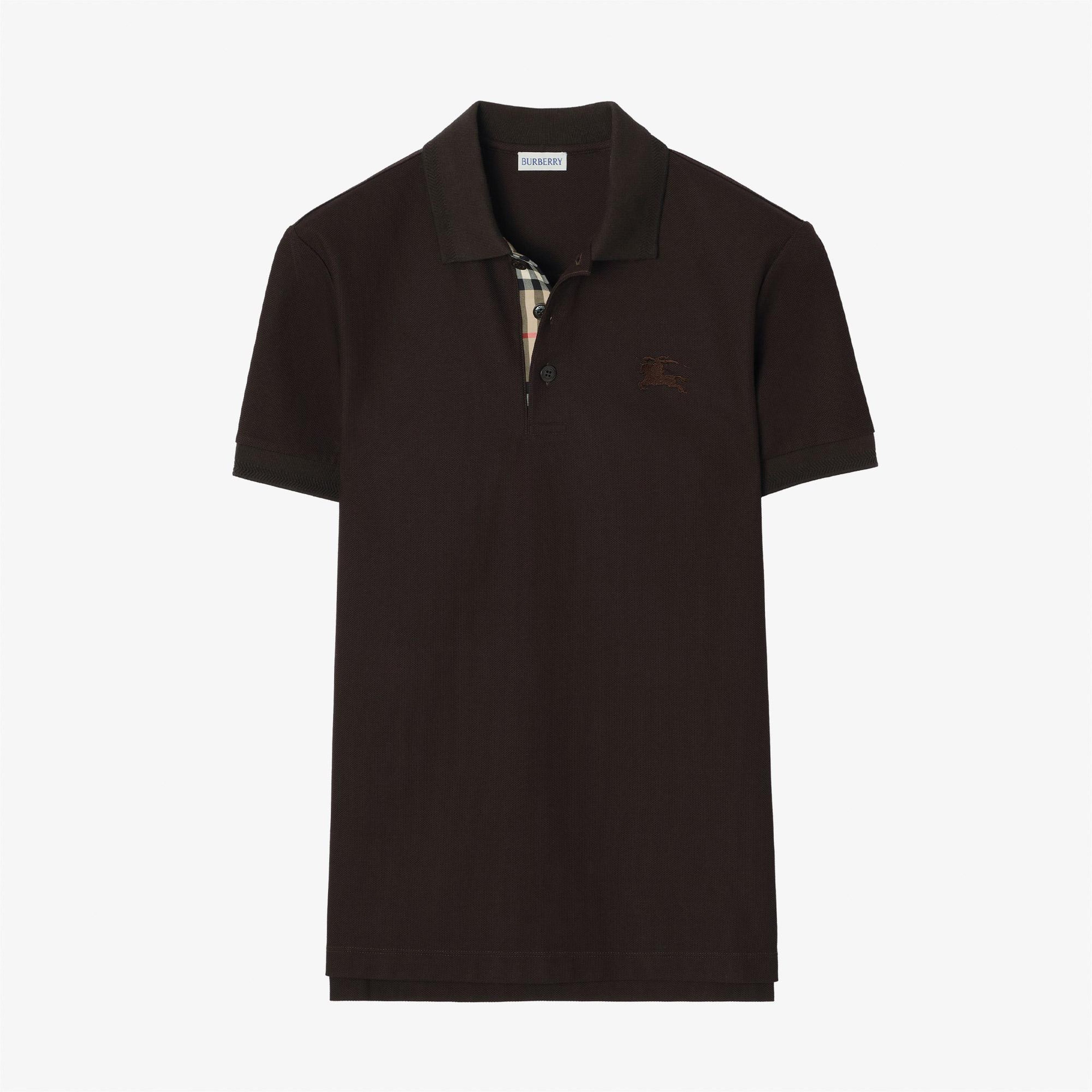 Burberry Eddie Ekd Erkek Kahverengi Polo
