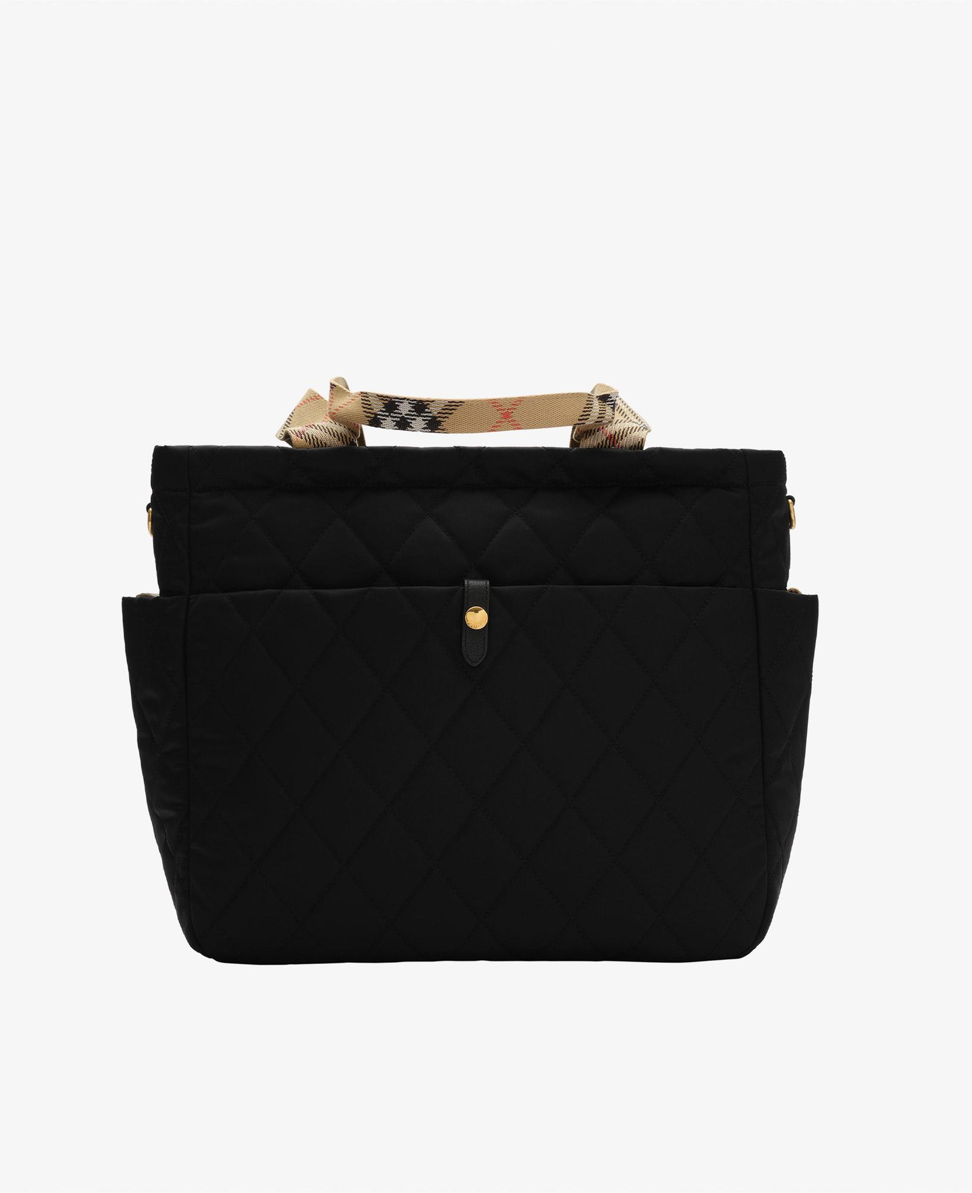 Burberry Cambridge Tote Çocuk Siyah Omuz Çantası