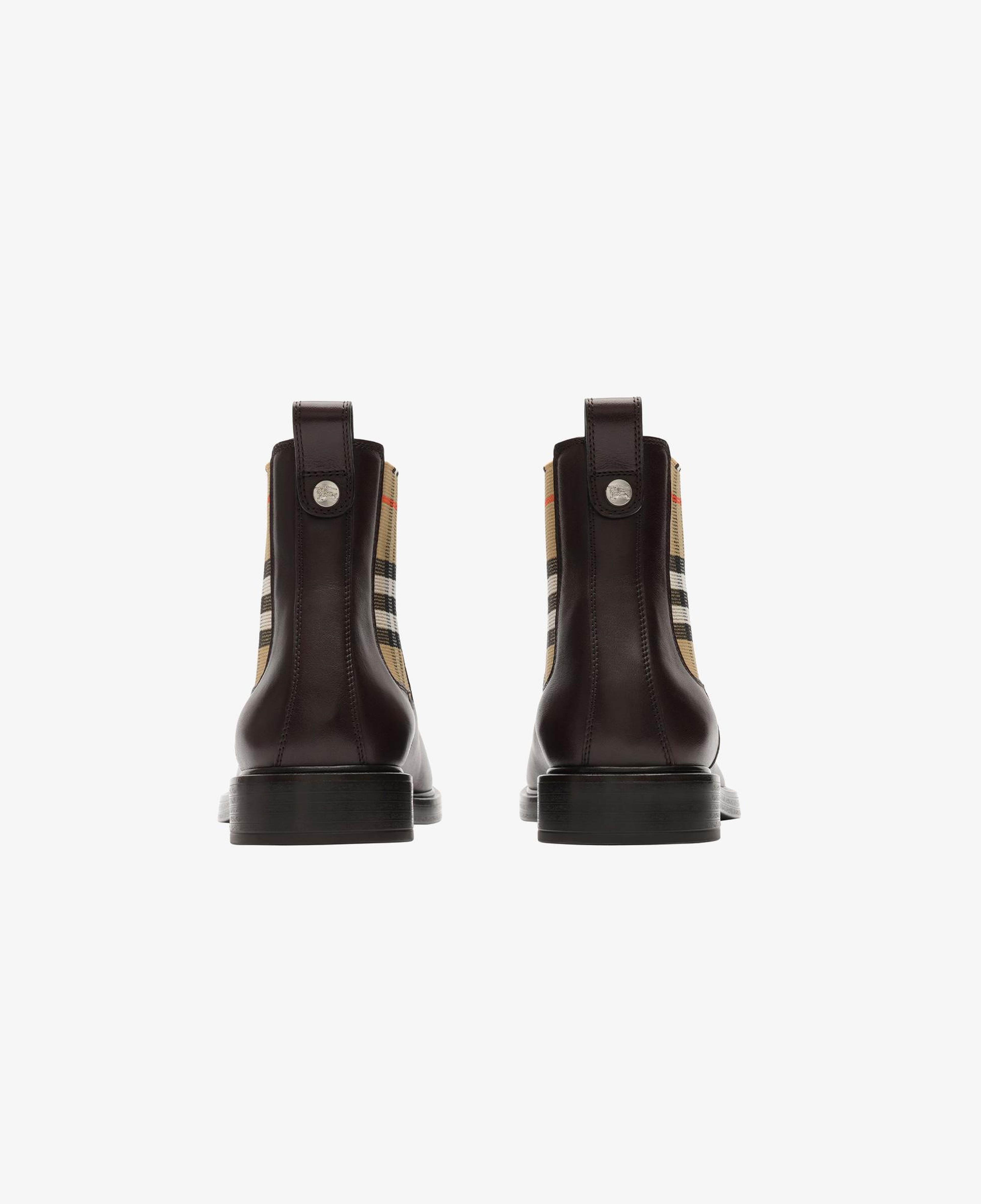 Burberry Pembroke Boot Erkek Kahverengi Bot