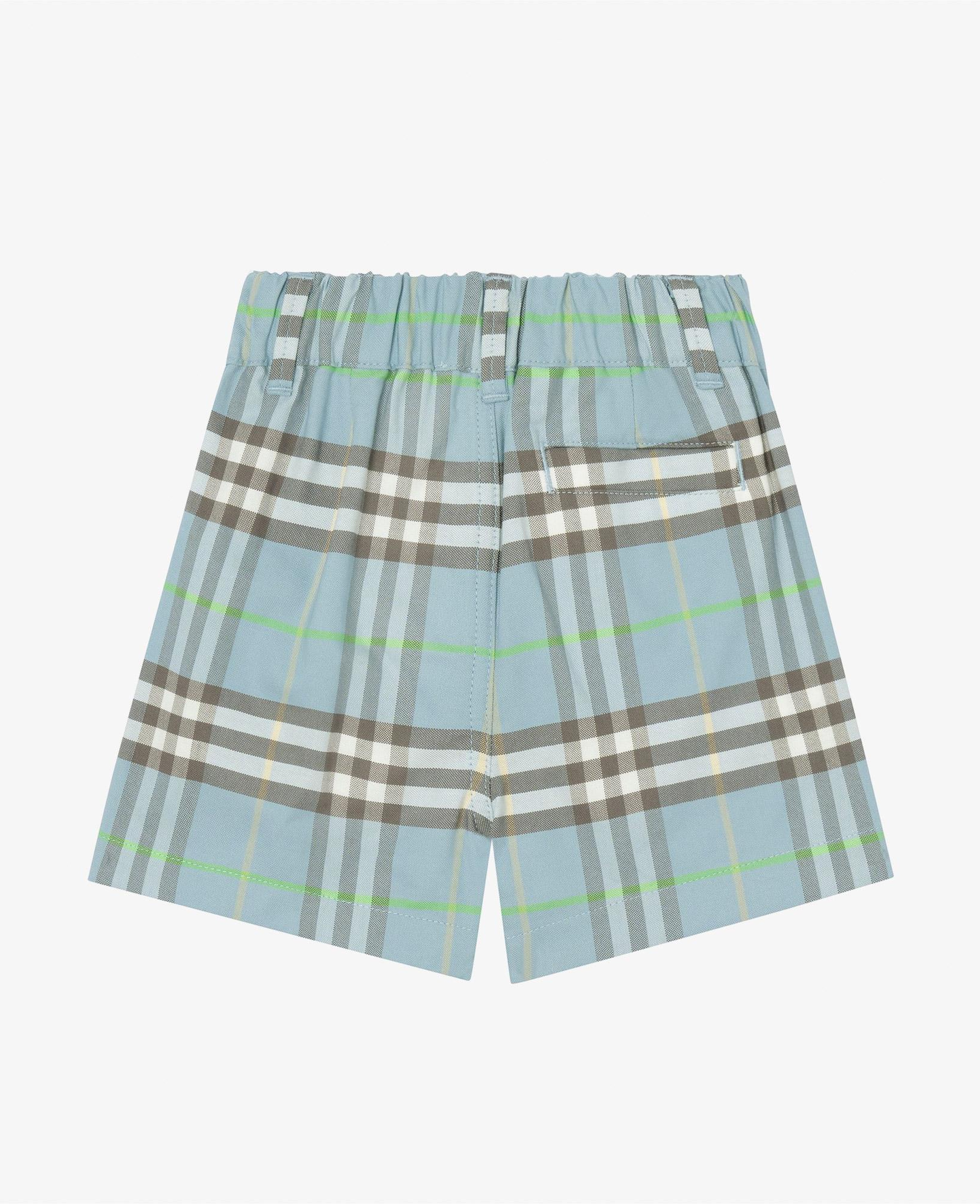Burberry Oscar Check Çocuk Mavi Şort