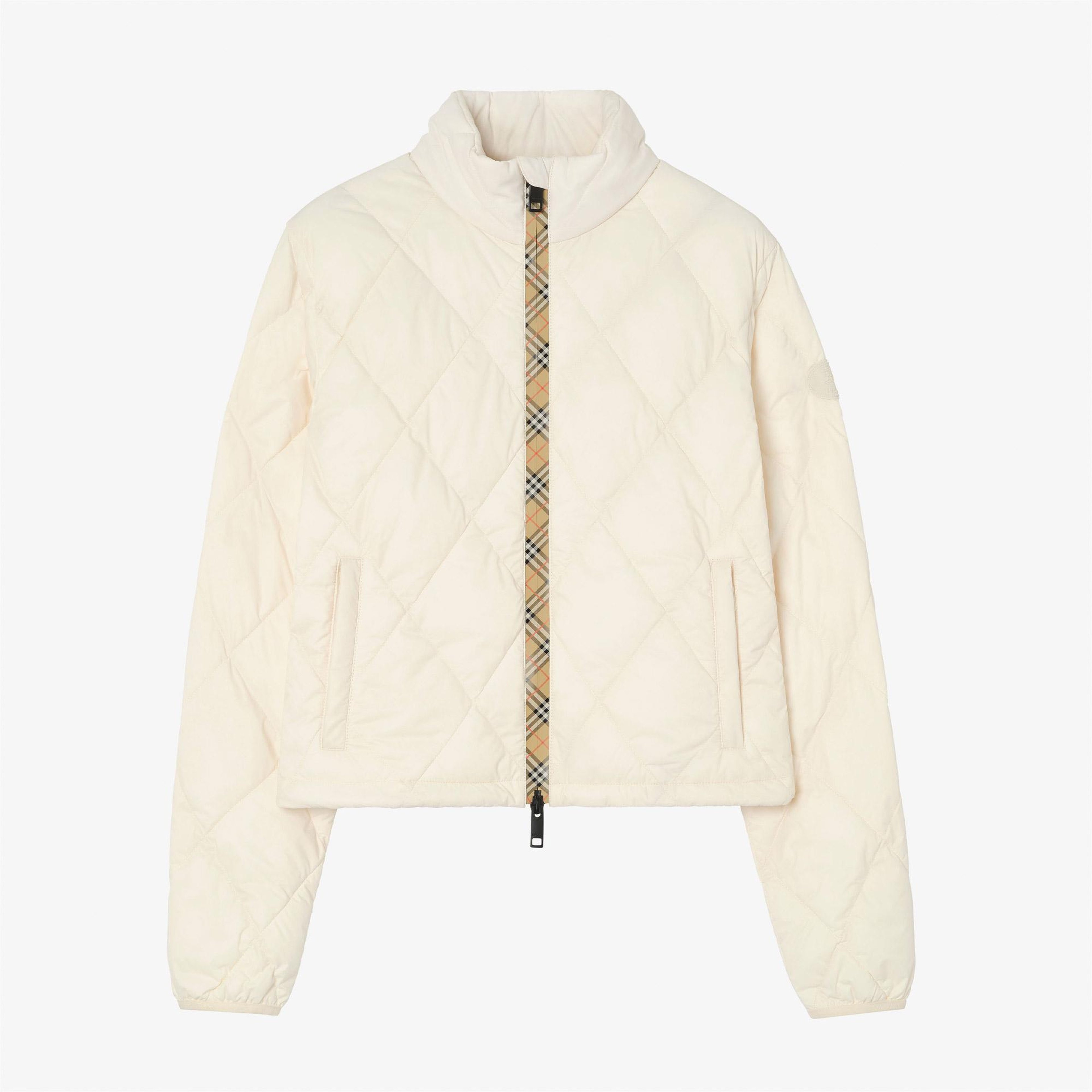 Burberry Bramford Kadın Beyaz Mont
