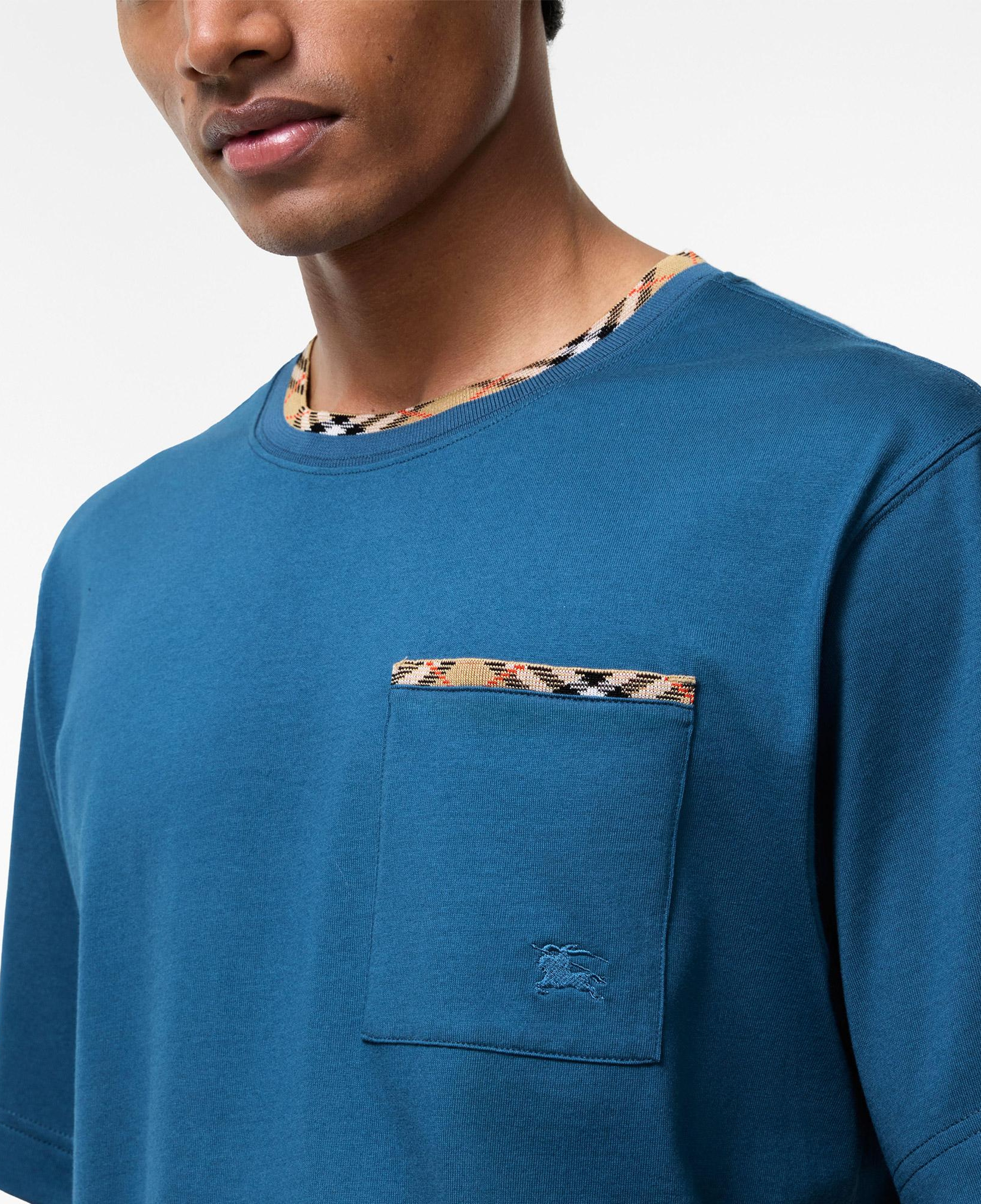 Burberry Ryan Erkek Mavi T-Shirt