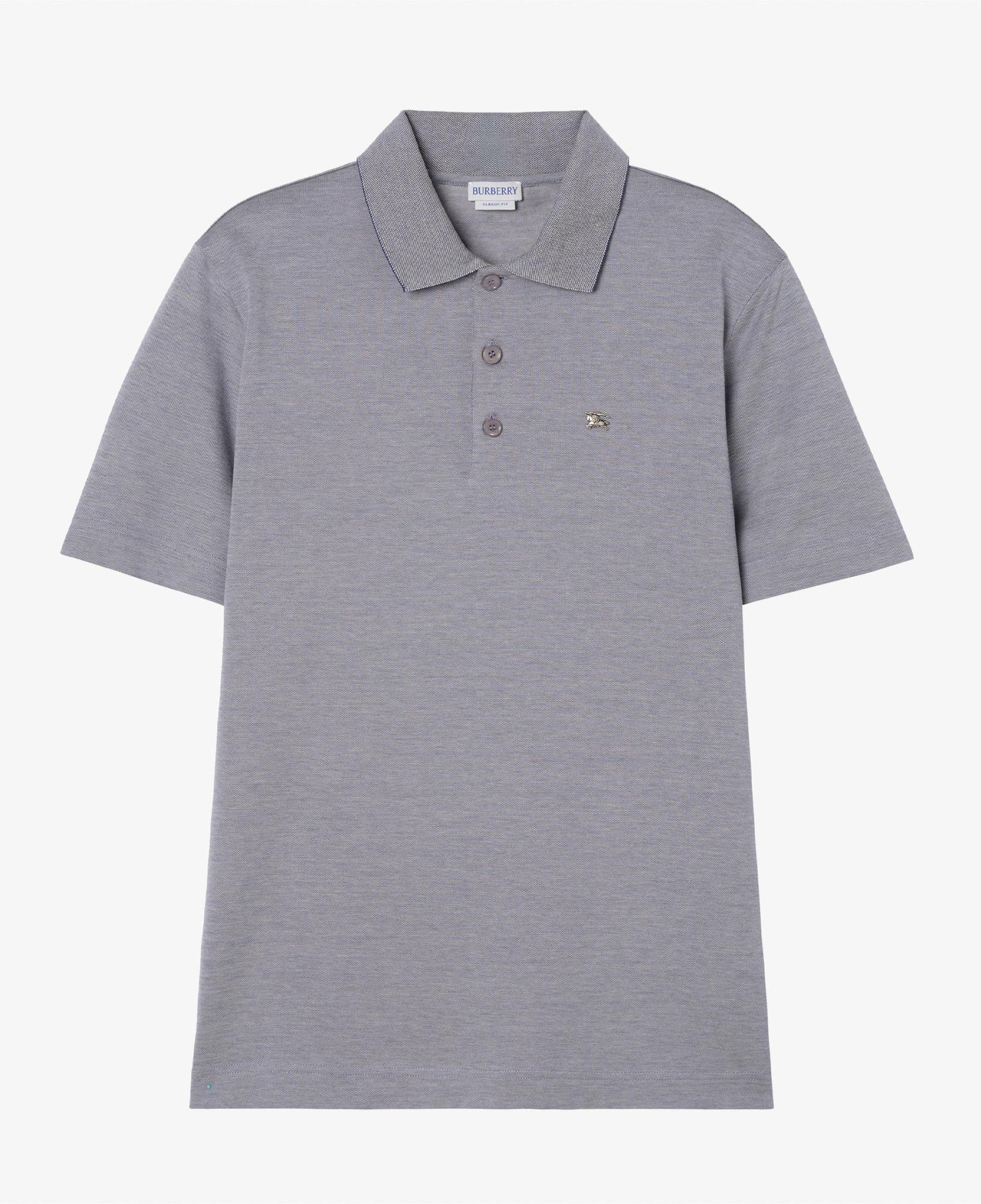 Burberry Evan Med Erkek Gri Polo
