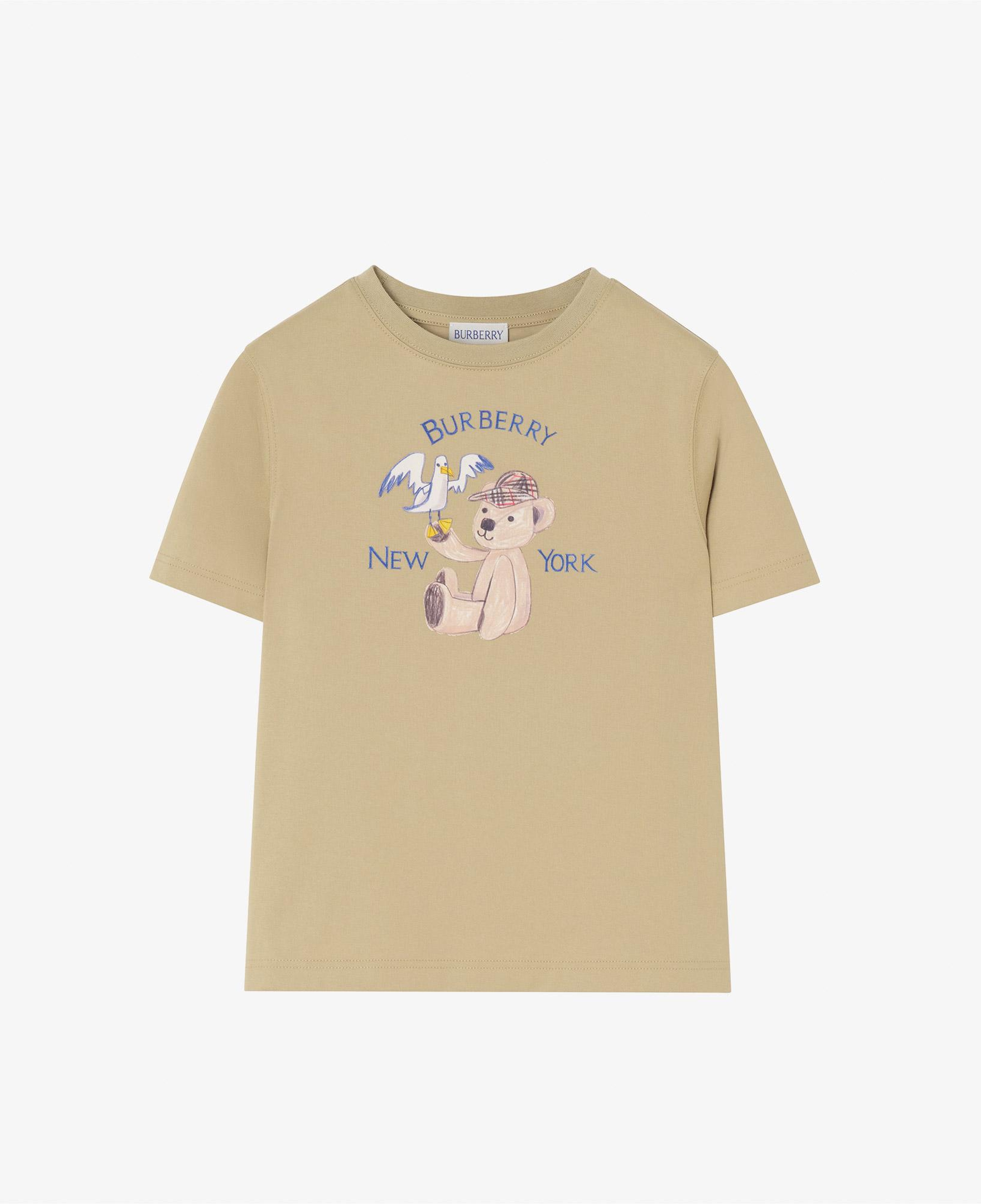 Burberry Cedar Newyork Çocuk Bej T-Shirt