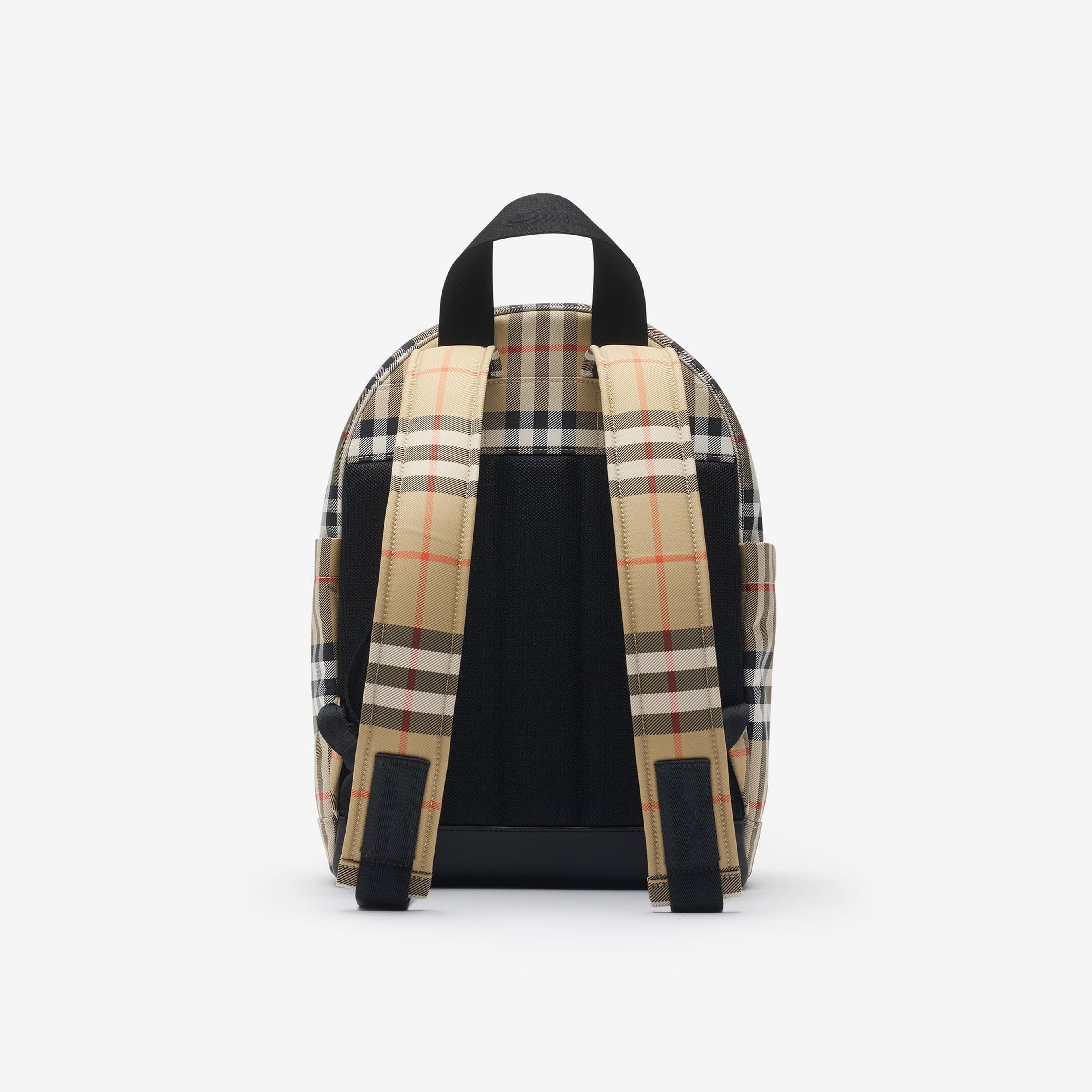Burberry Check Huey Çocuk Bej Sırt Çantası