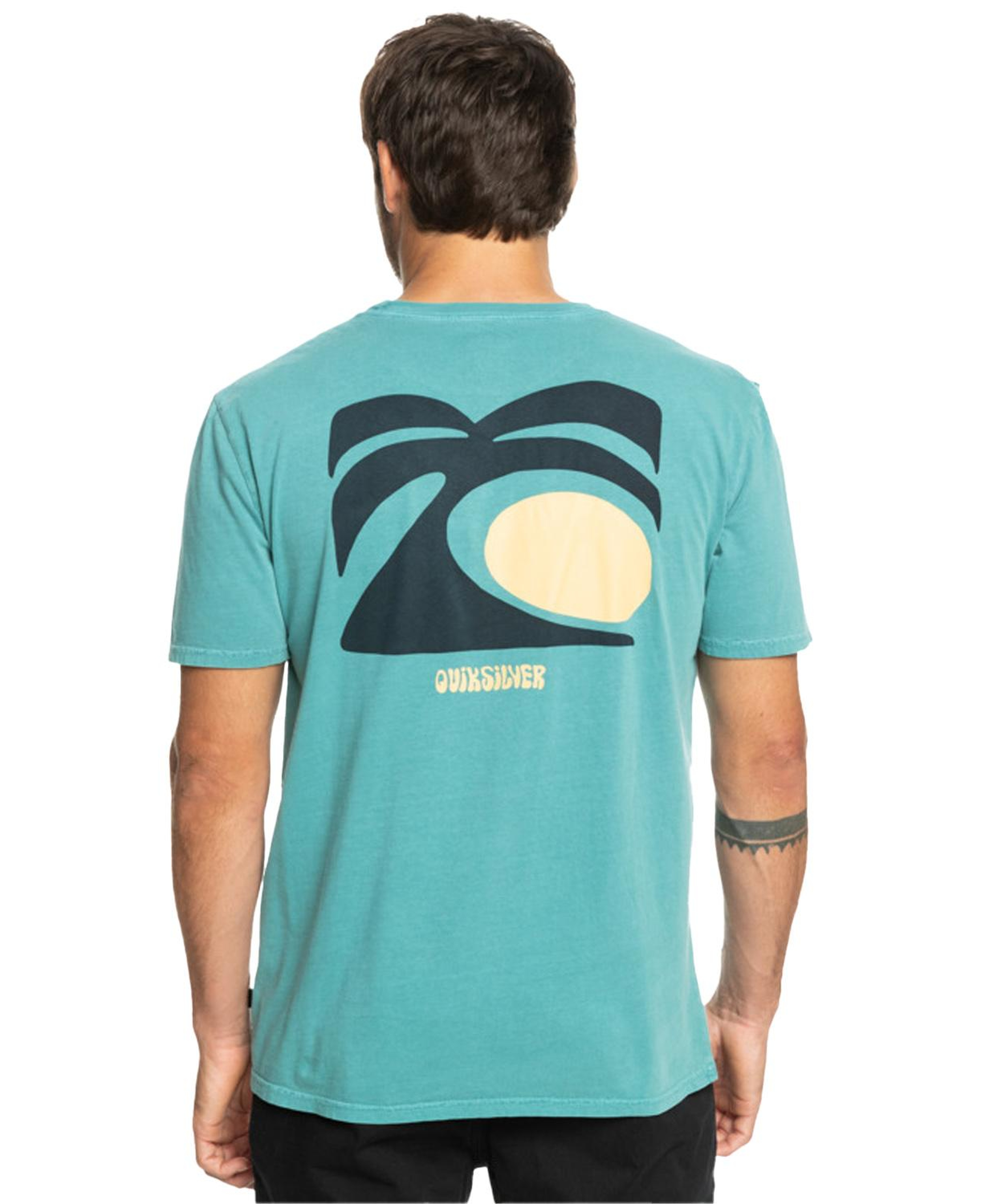 Quiksilver Artsinpalm Erkek Mavi Tişört