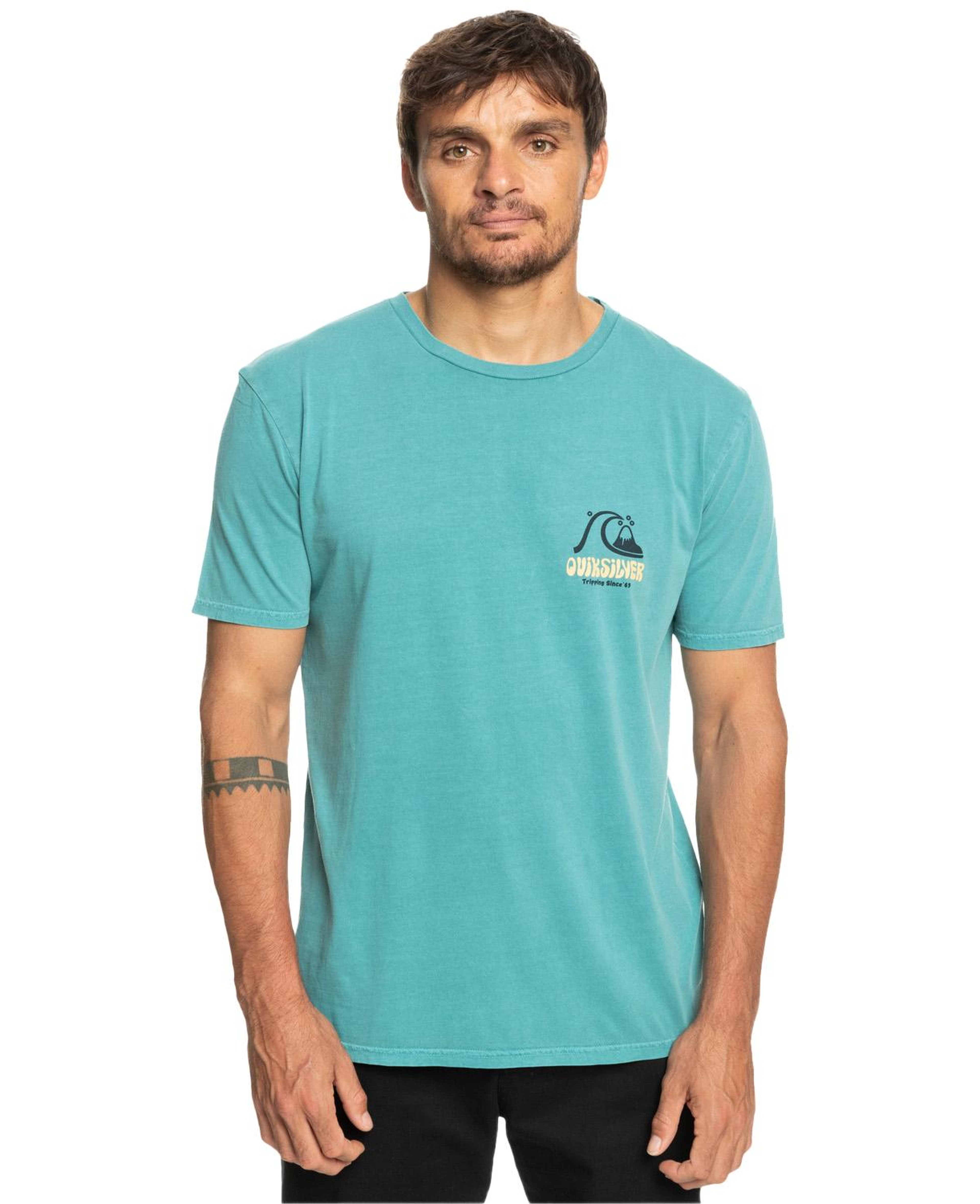 Quiksilver Artsinpalm Erkek Mavi Tişört
