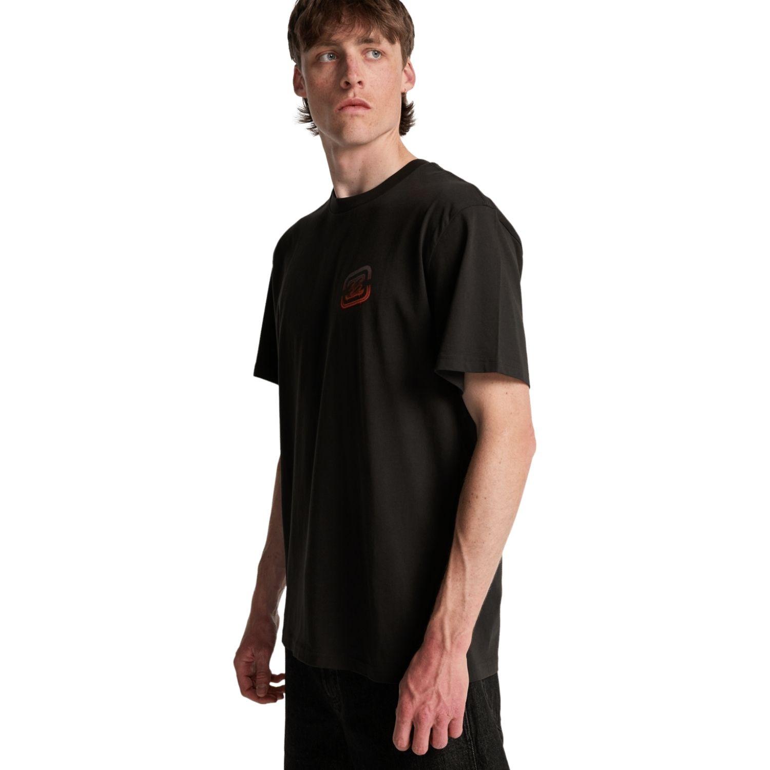 Billabong Crayon Wave Erkek Siyah Tişört