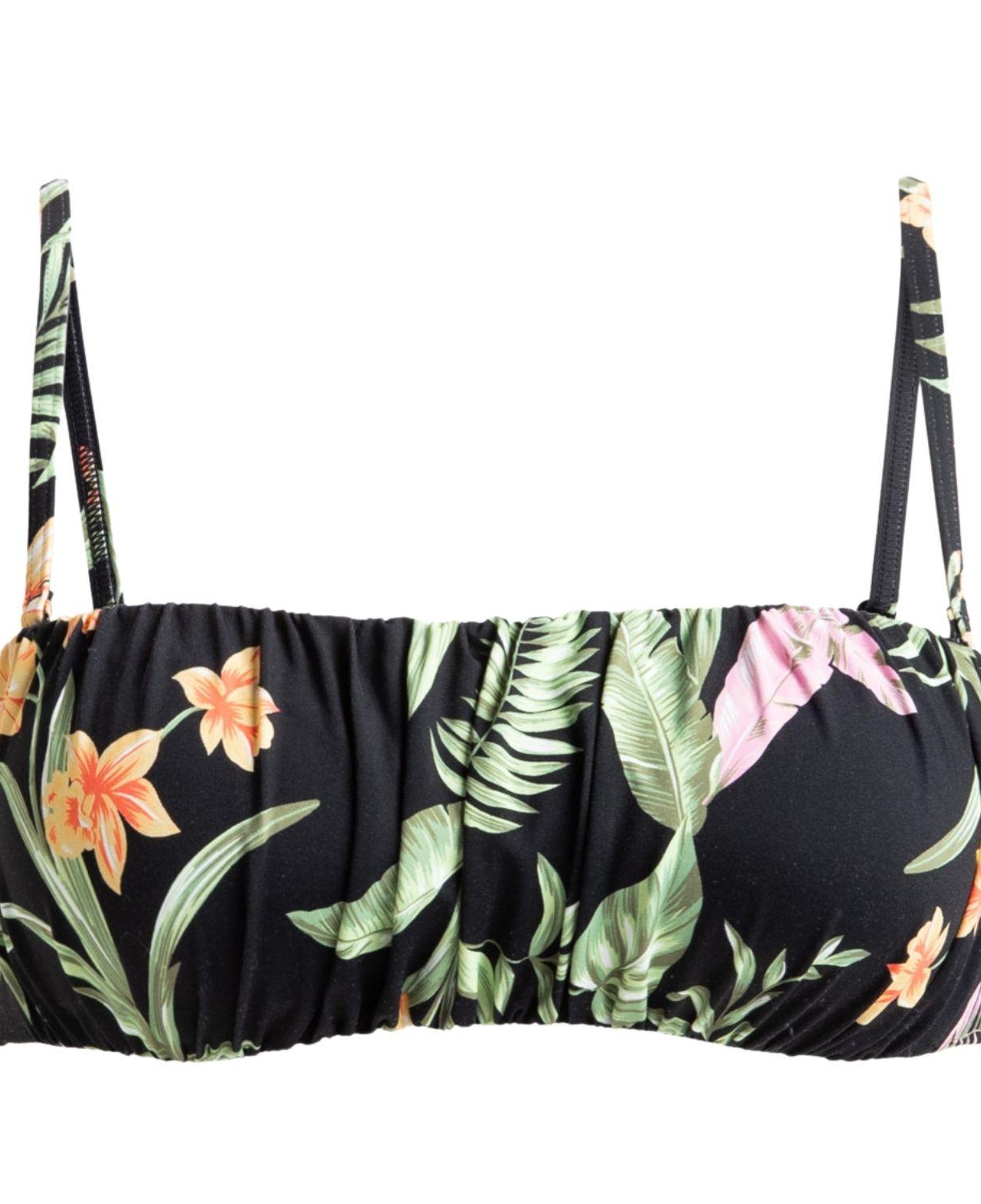 Roxy Pt Beach Classics Bandeau Kadın Siyah Bikini Üst