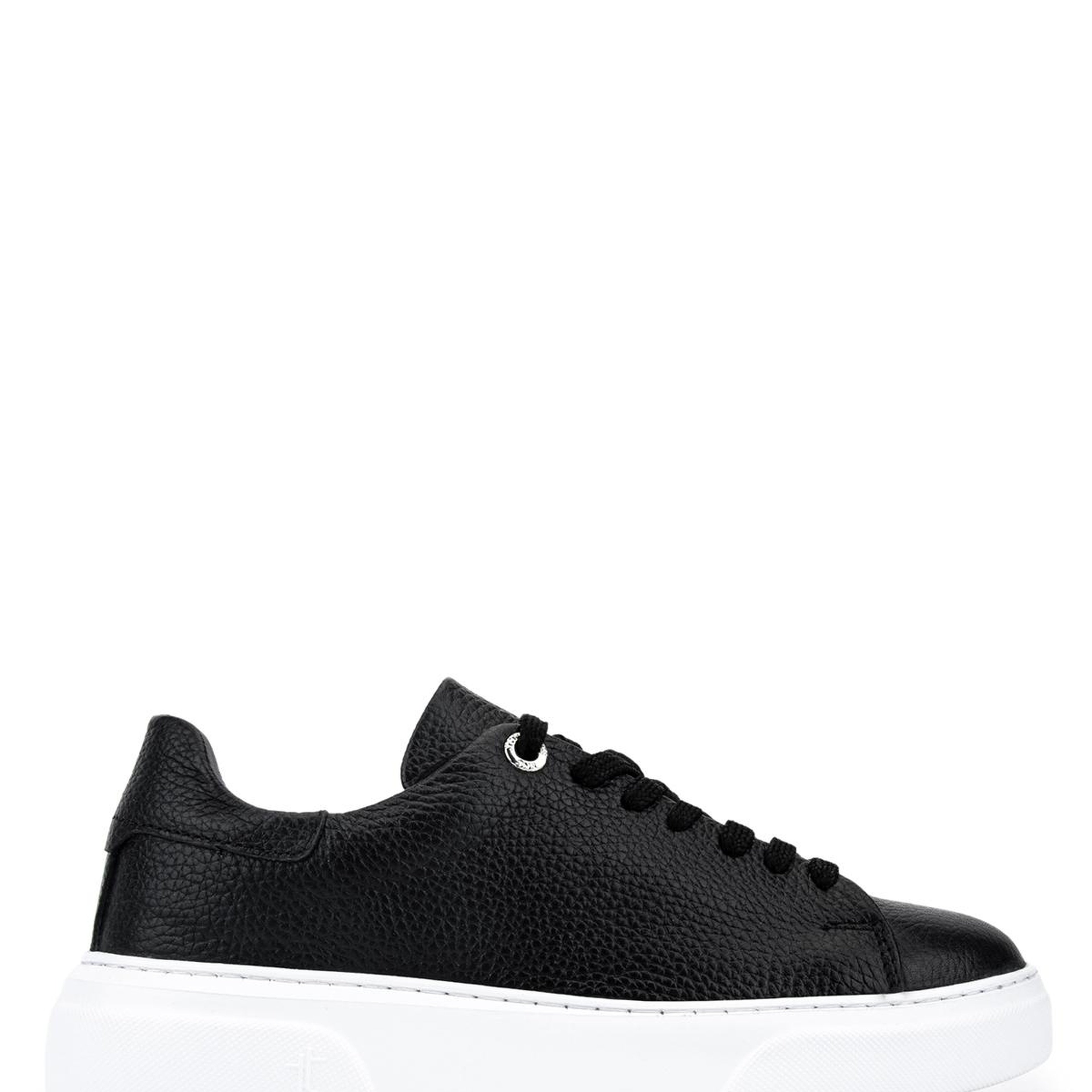 Tamer Tanca Kadın Hakiki Deri Siyah Floter Sneakers & Spor Ayakkabı