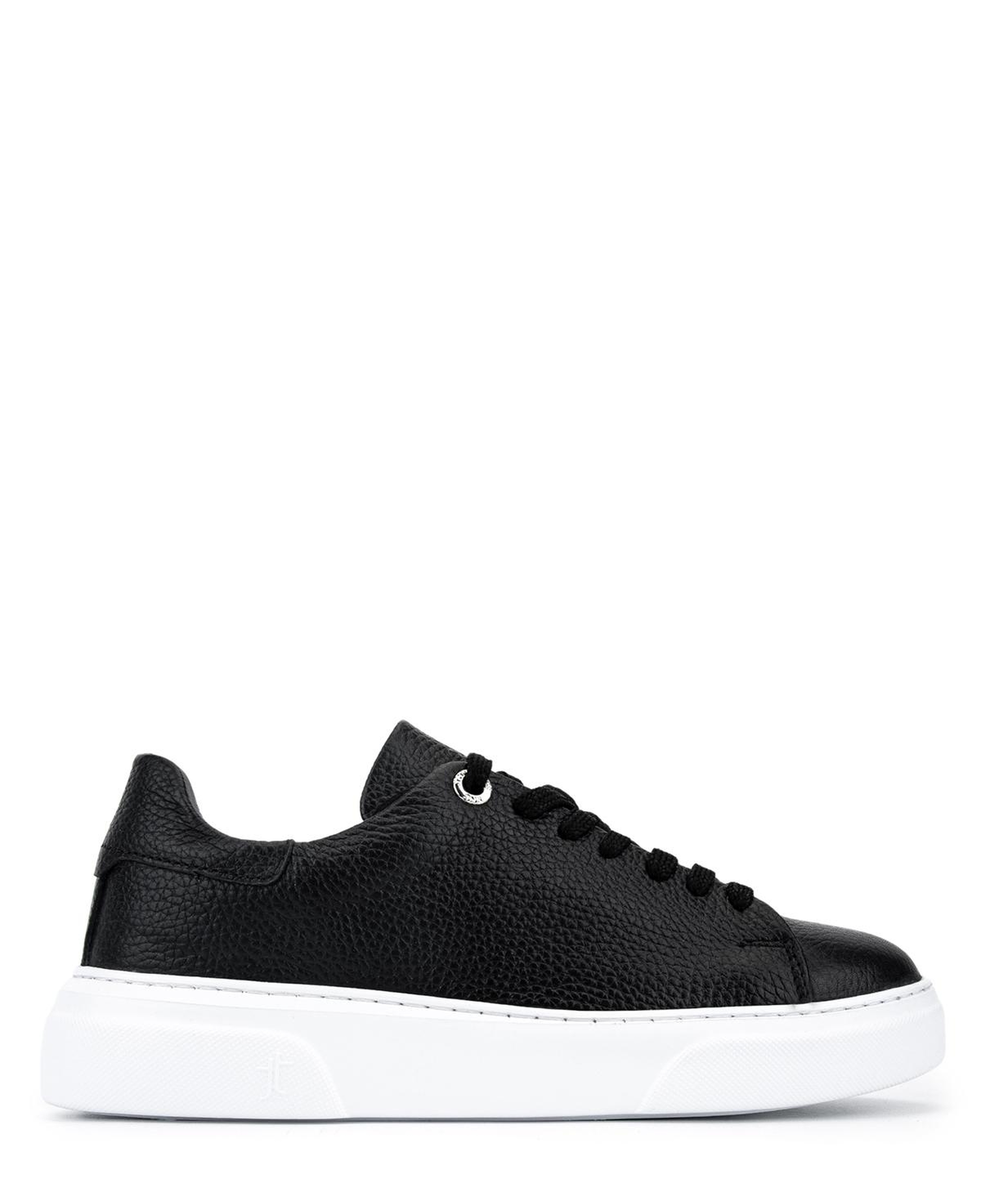 Tamer Tanca Kadın Hakiki Deri Siyah Floter Sneakers & Spor Ayakkabı