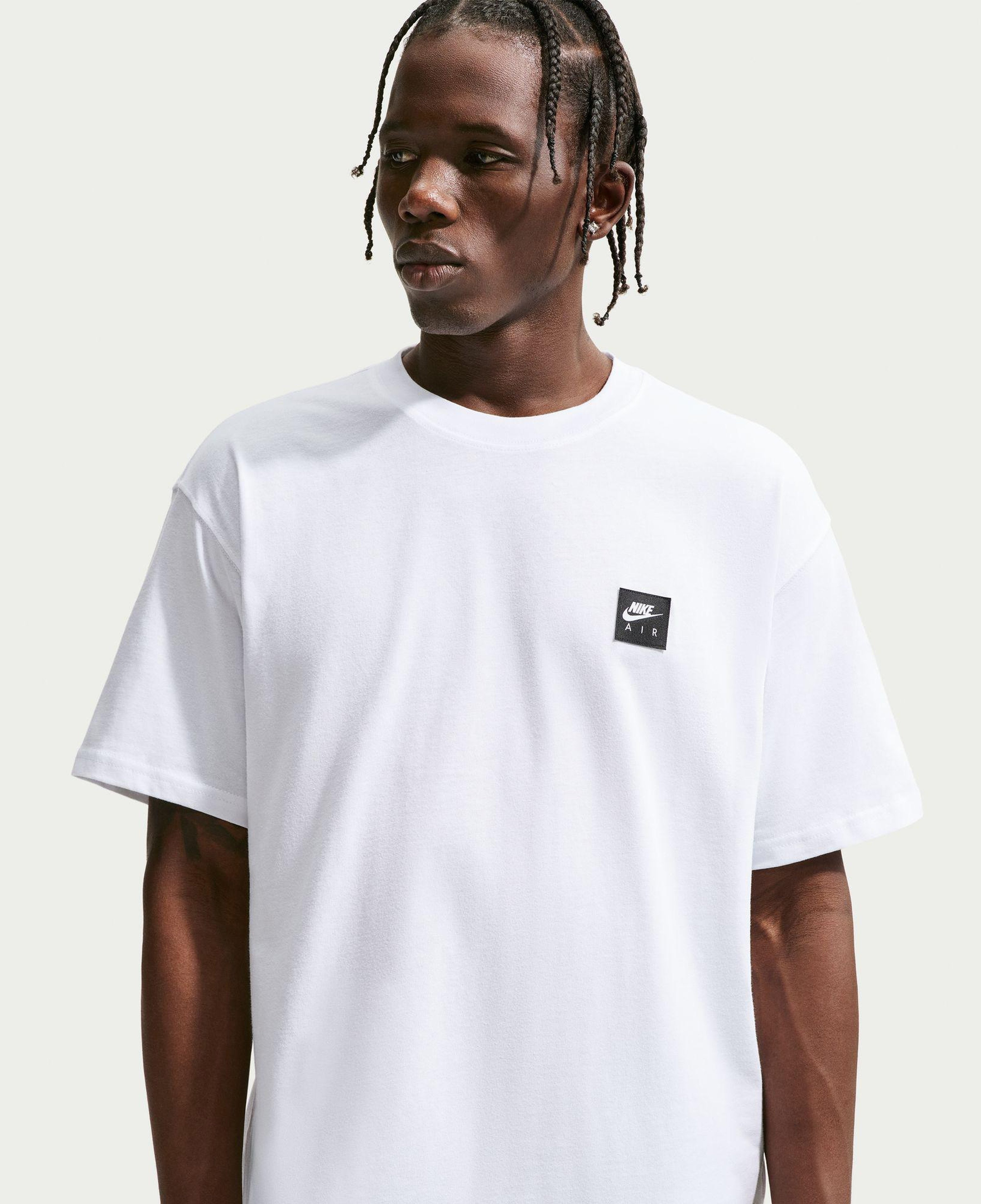 Nike Sportswear Air Box Erkek Beyaz T-Shirt