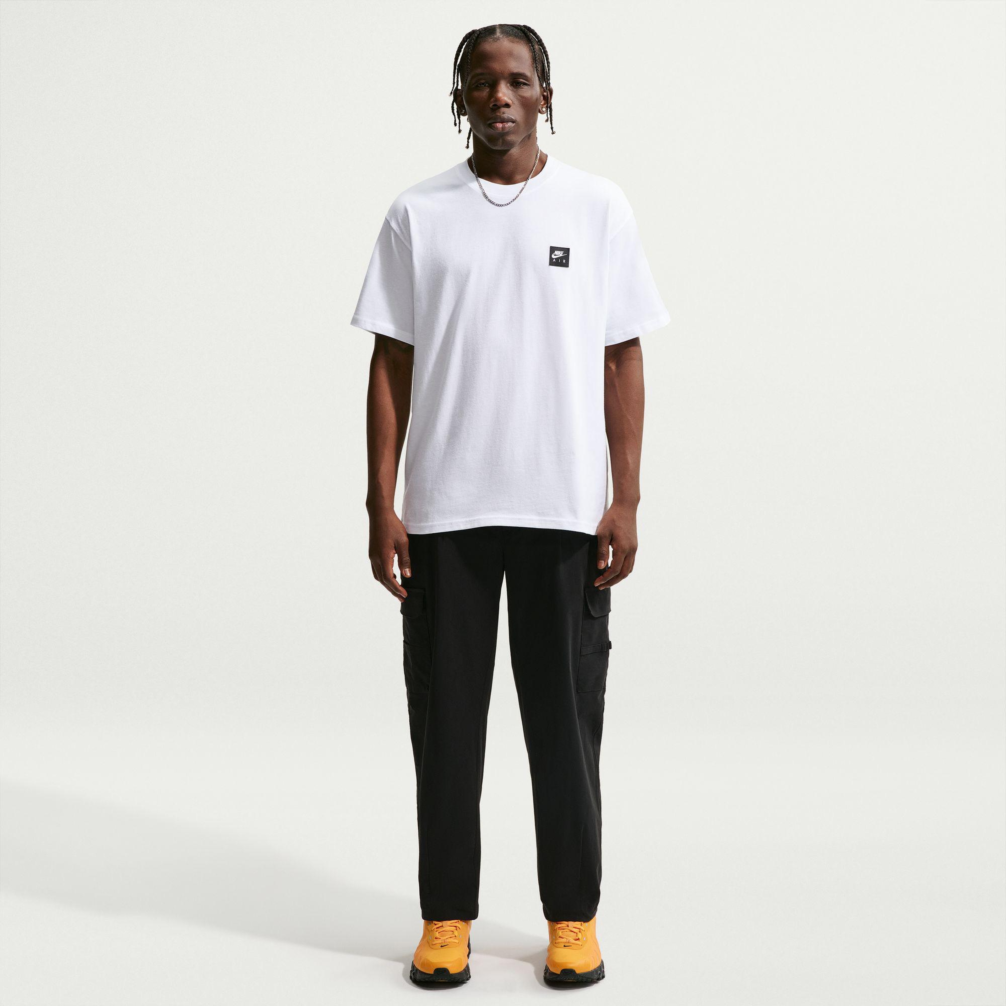 Nike Sportswear Air Box Erkek Beyaz T-Shirt
