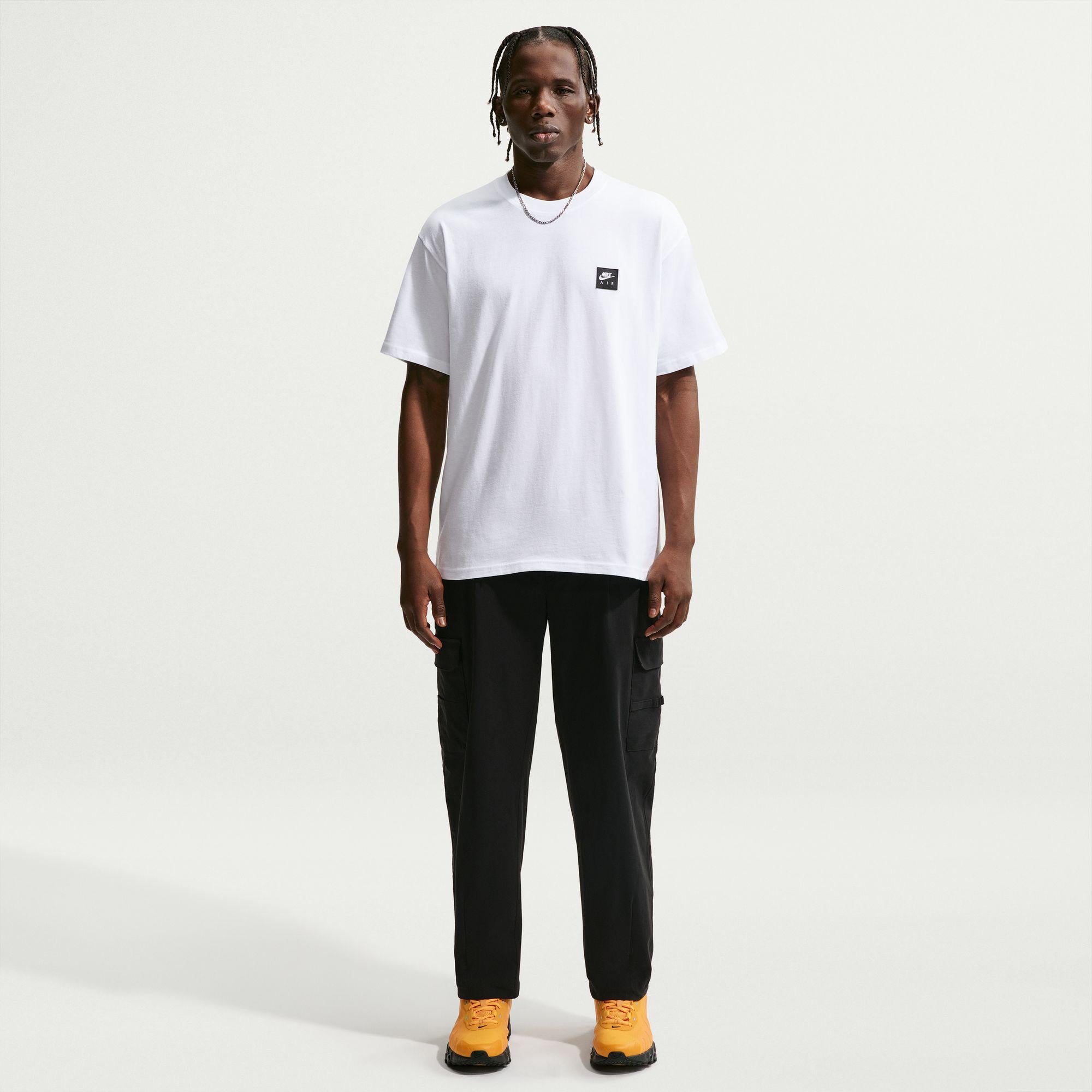 Nike Sportswear Air Box Erkek Beyaz T-Shirt