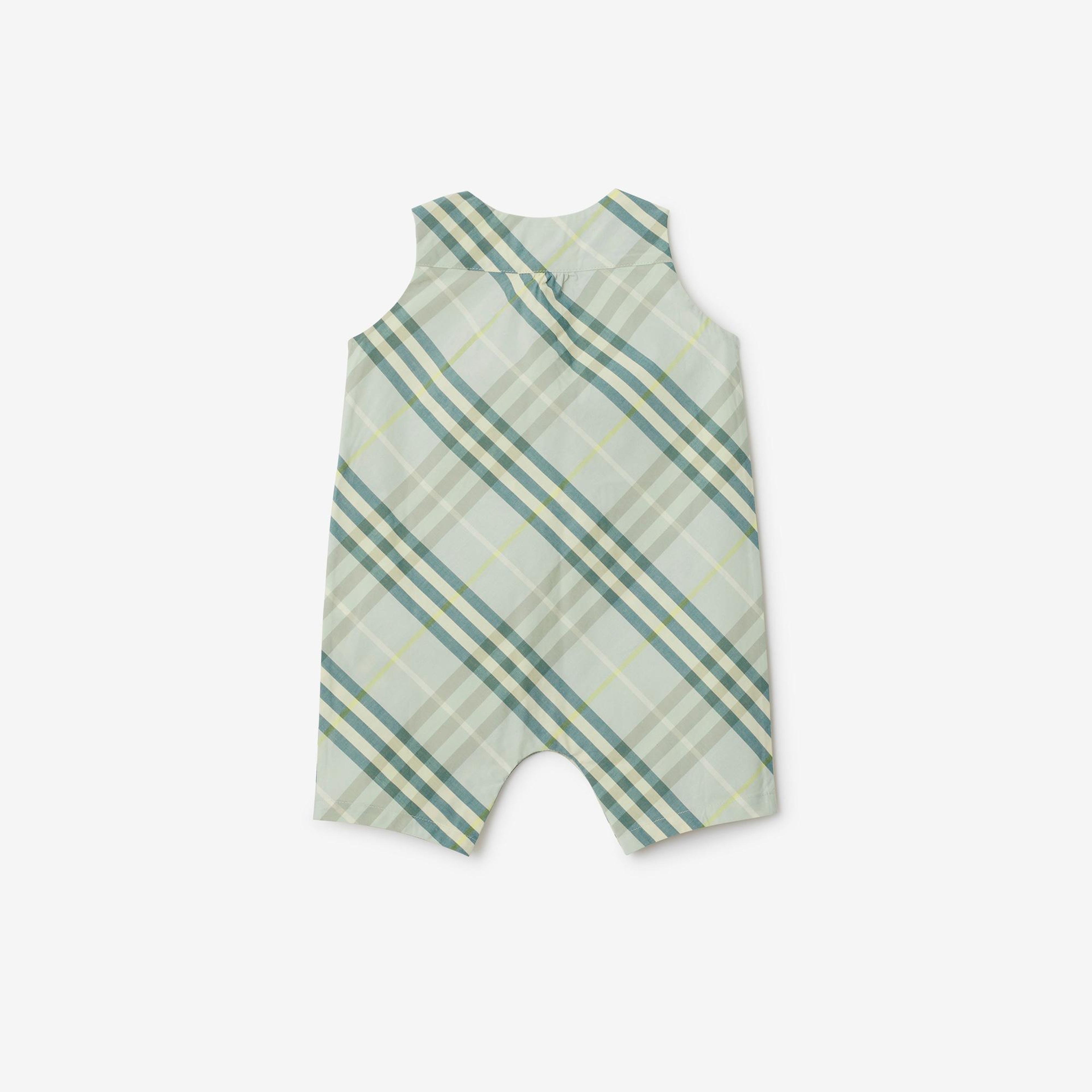 Burberry Cal Set Cotton Two-Piece Çocuk Krem Hediye Seti