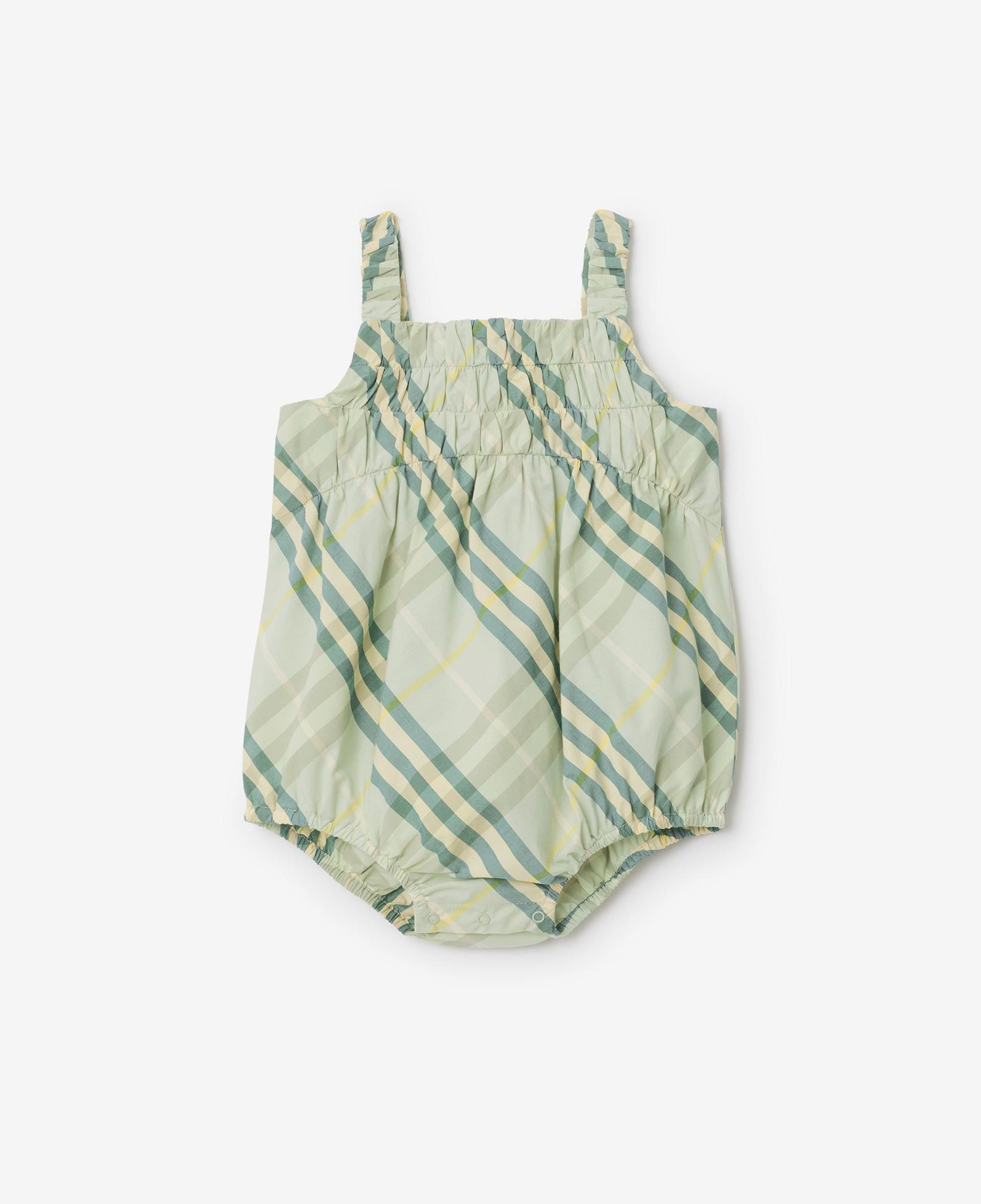 Burberry Raye Set Cotton Two-Piece Çocuk Krem Hediye Seti