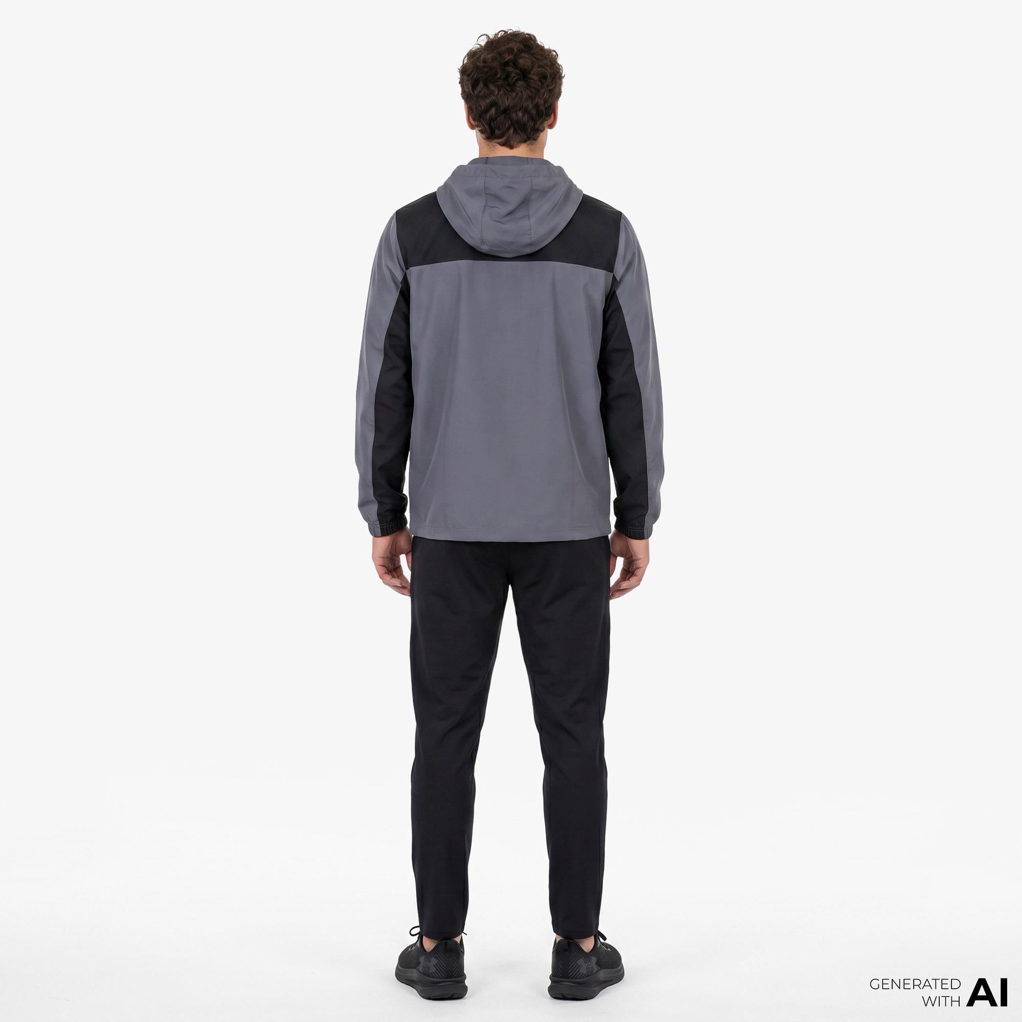 Under Armour Tech Sport Woven Erkek Gri Antrenman Ceket