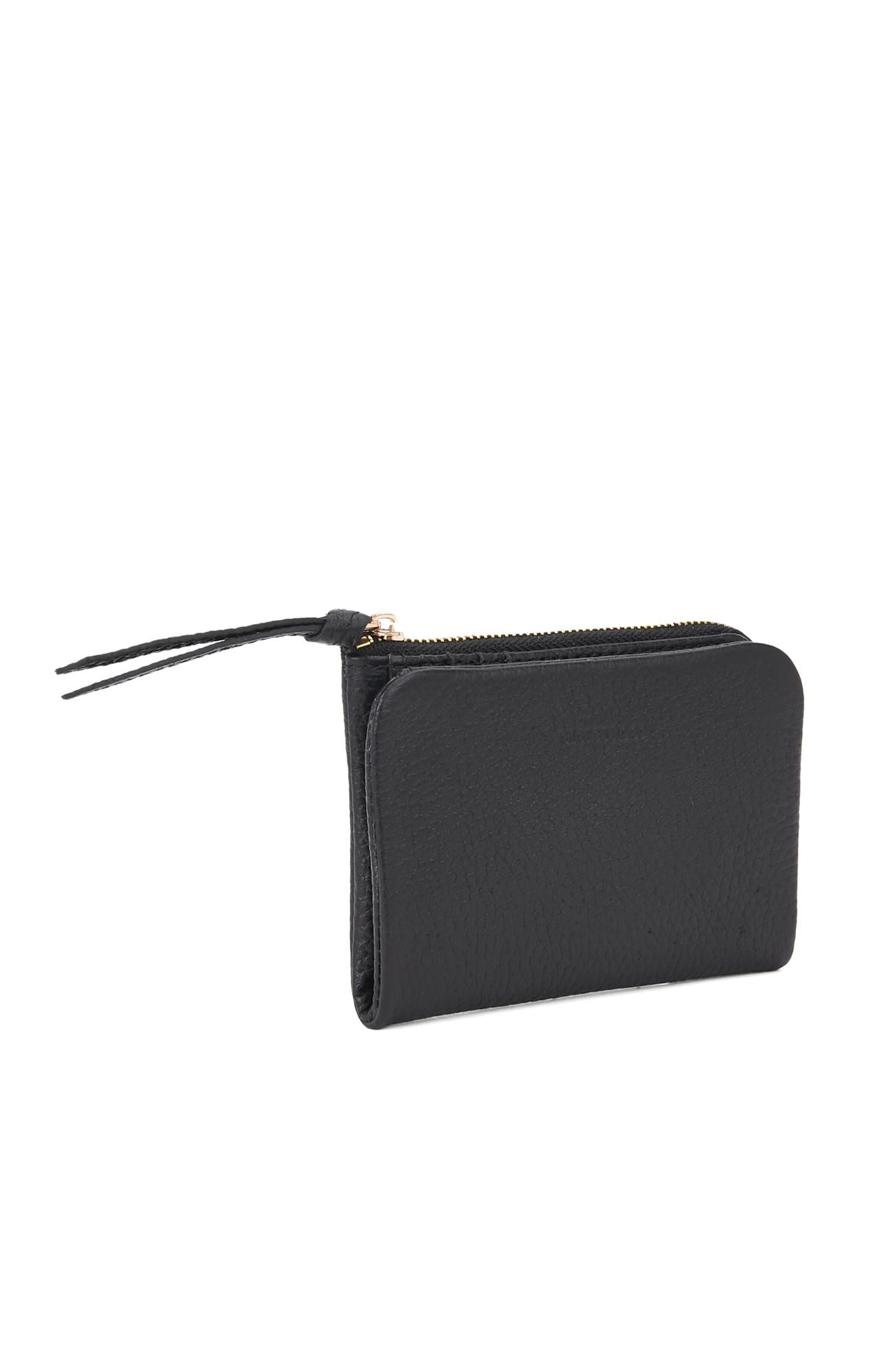 George Hogg Kadın Siyah Deri Cüzdan
