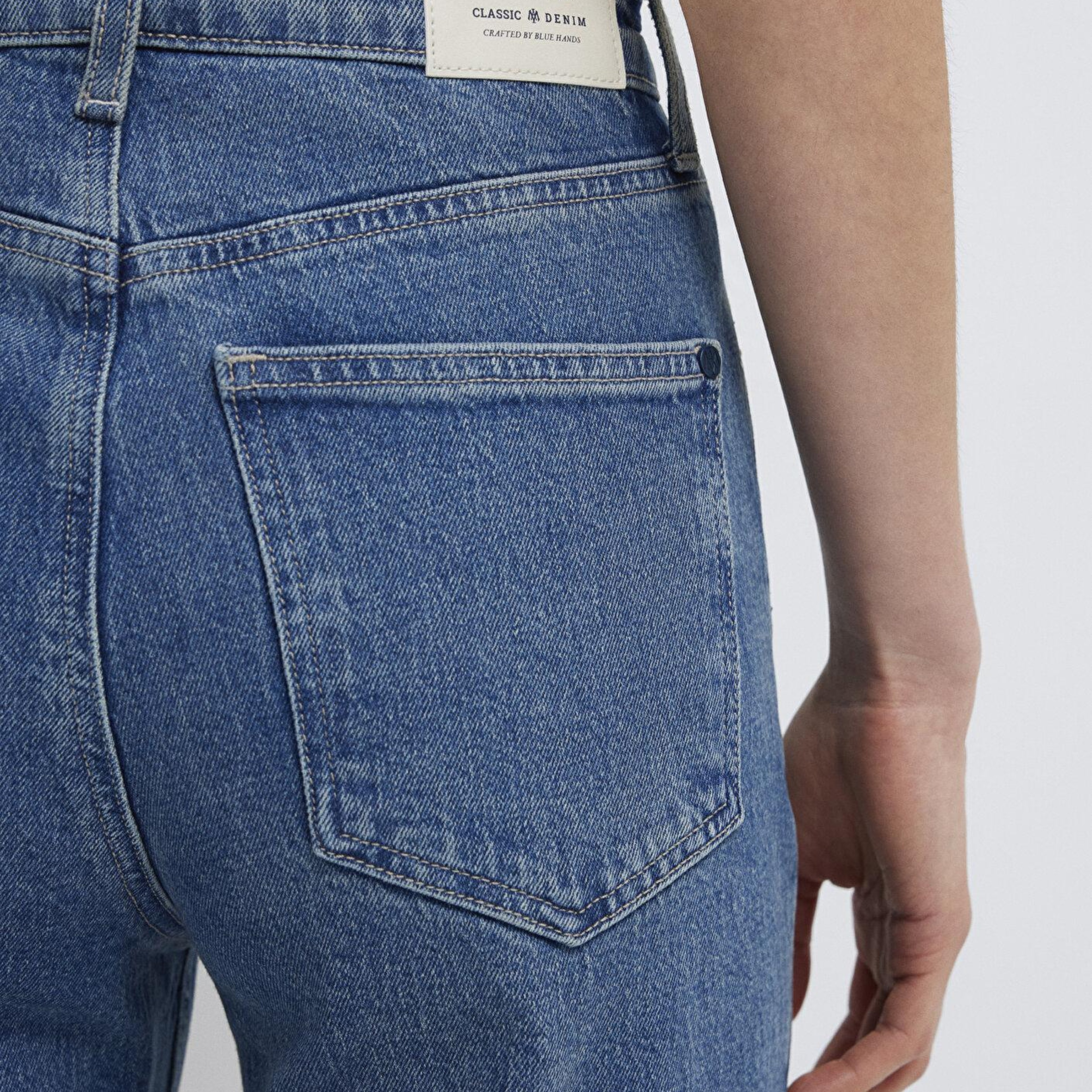 Mavi Sky Classic Denim Vintage Koyu Mavi Jean Pantolon 1010627-A1564