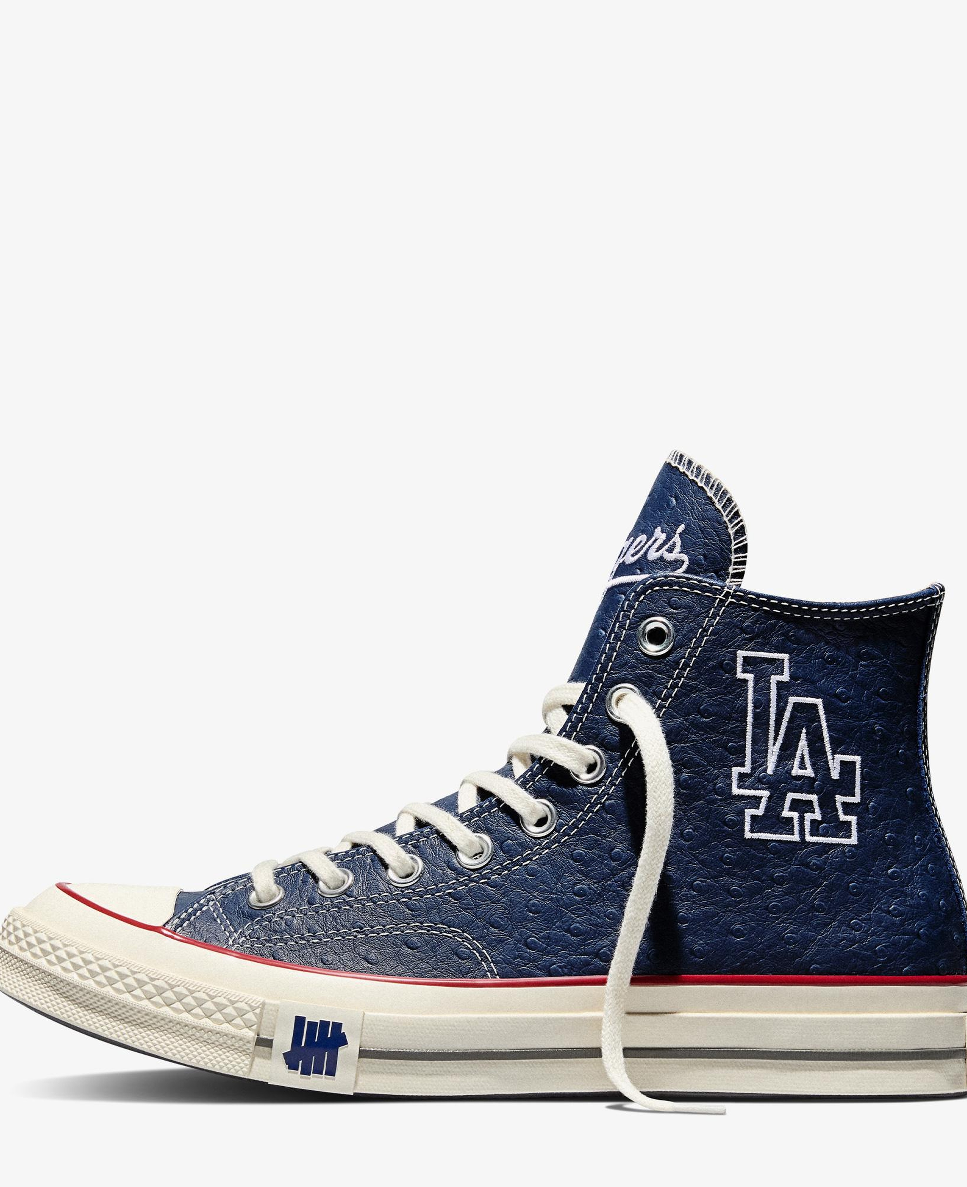 Converse x Dodgers x UNDEFEATED Chuck 70 Unisex Lacivert Sneaker