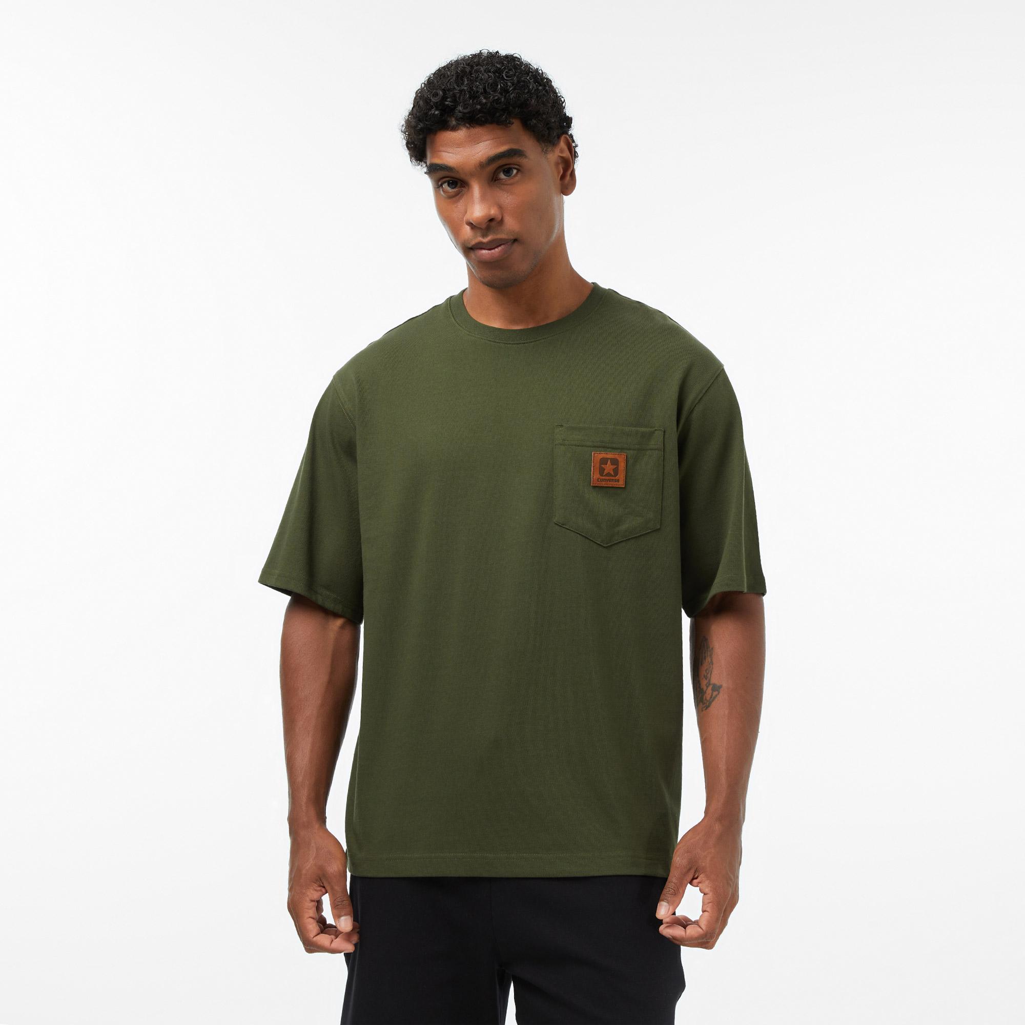 Converse Erkek Haki T-Shirt