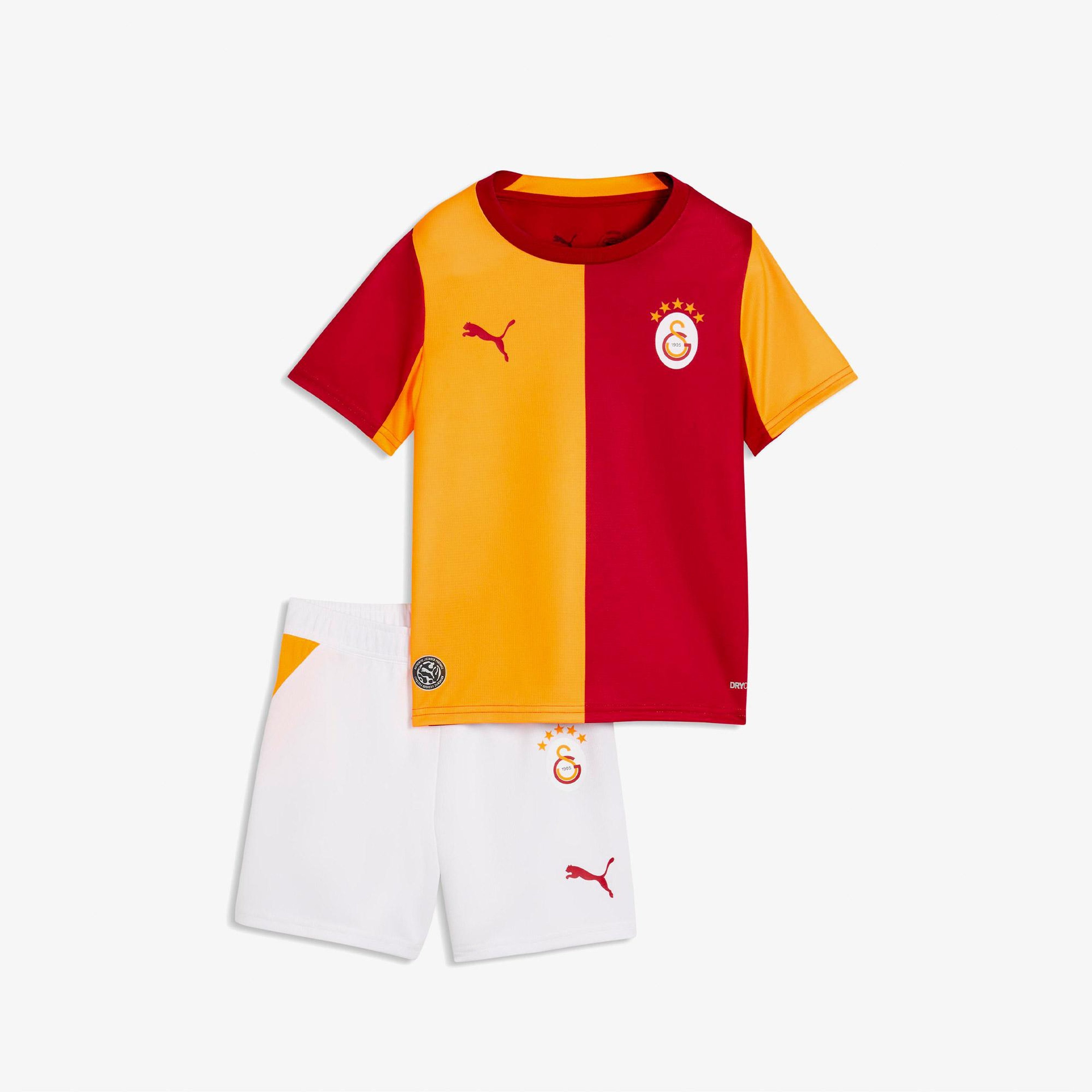 Puma Galatasaray 26/27 İç Saha Çocuk Kırmızı Forma Seti